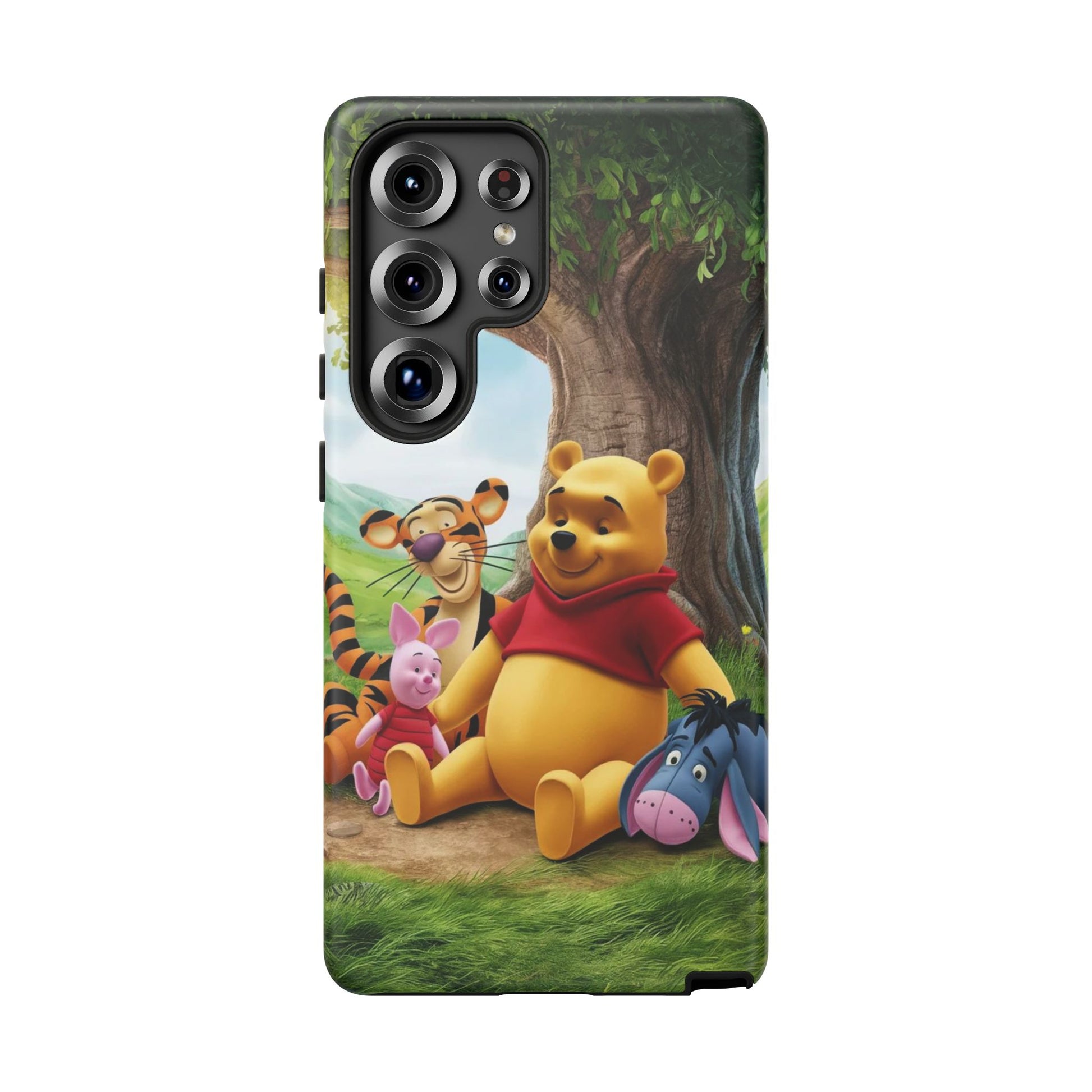 Cute Pooh Bear Phone Case, Tough Cases, Disney Phone for iPhones, Samsung, and Pixel