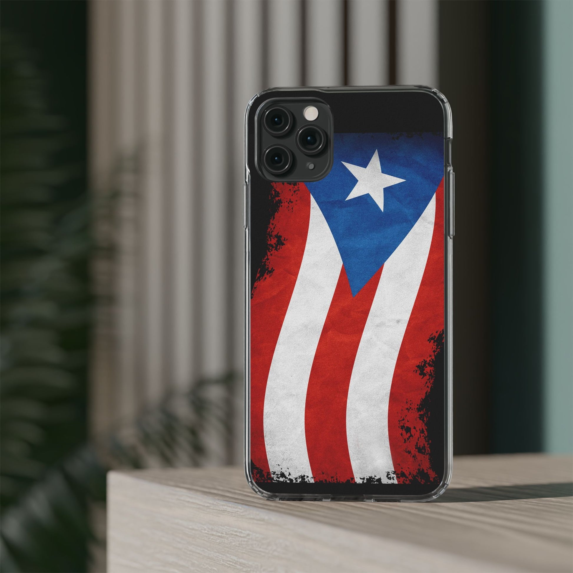 Puerto Rican Flag Art Inspired Iphone and Samsung Protective case