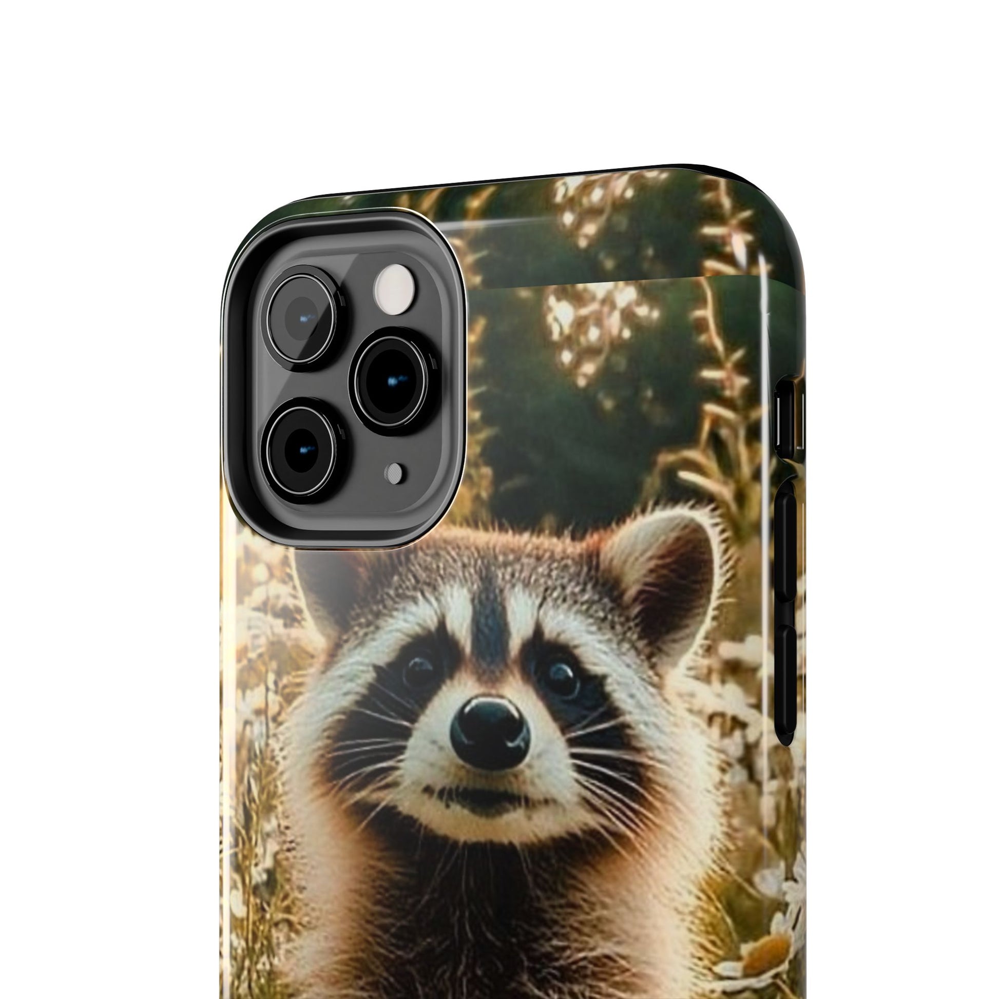 Cute Raccoon Theme Phone Cases for iPhones & Samsung Phones