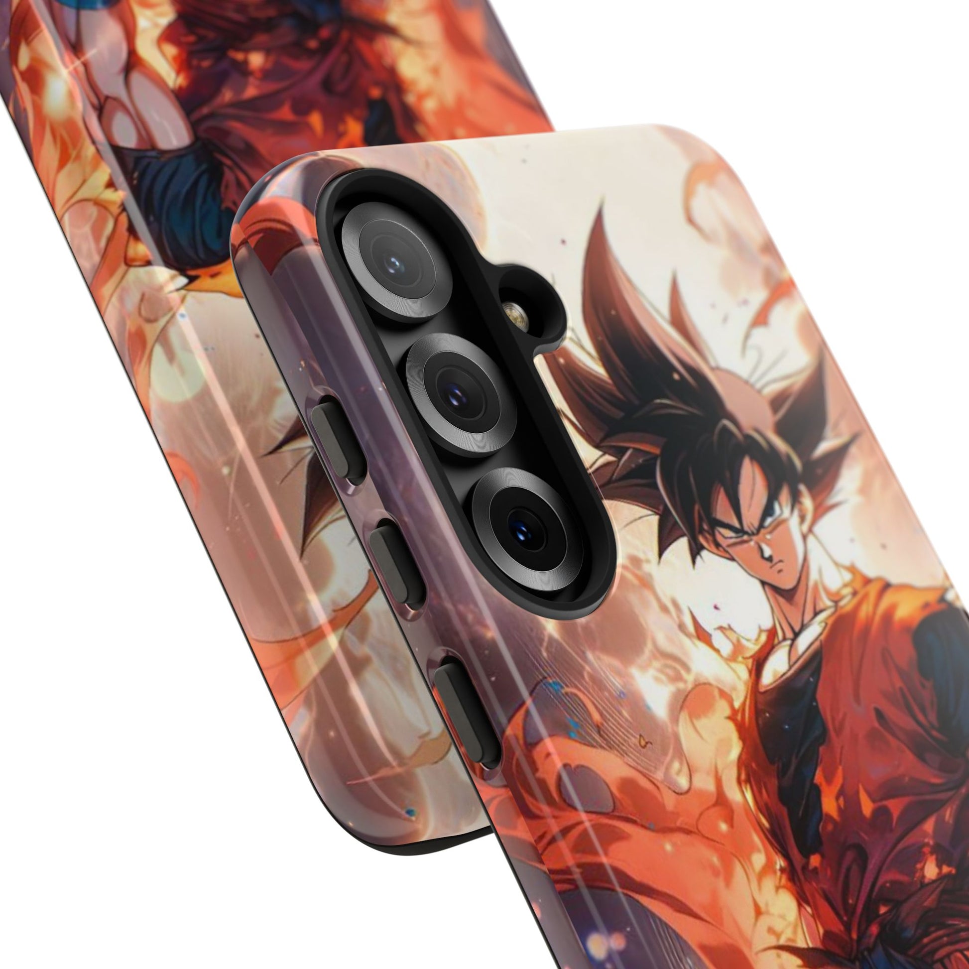 Anime Manga Dragon Ball Z Goku Tough Cases for iPhones, Samsung, and Pixel