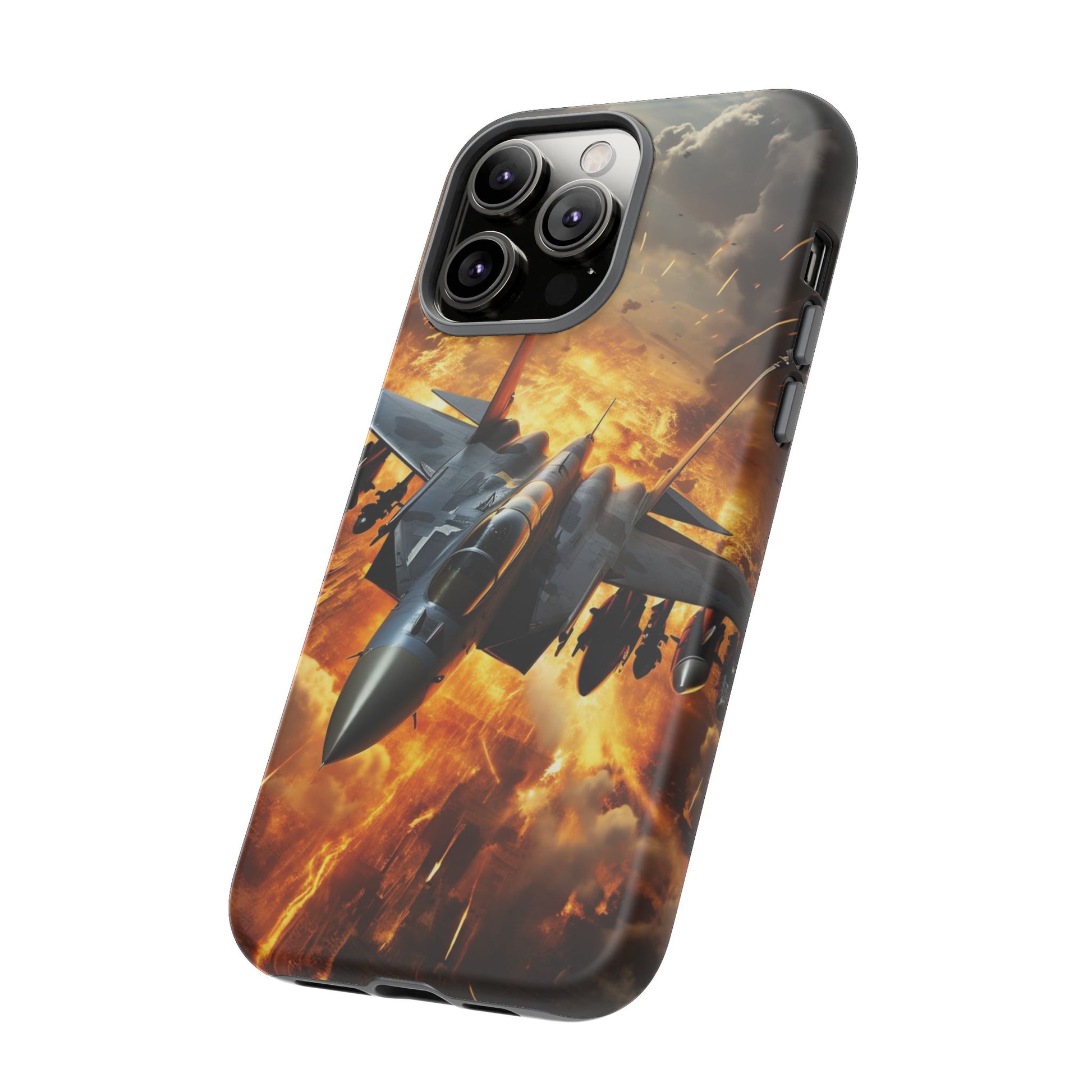 F-15 Fighter Jet Tough Cases for iPhones, Samsung, and Pixel