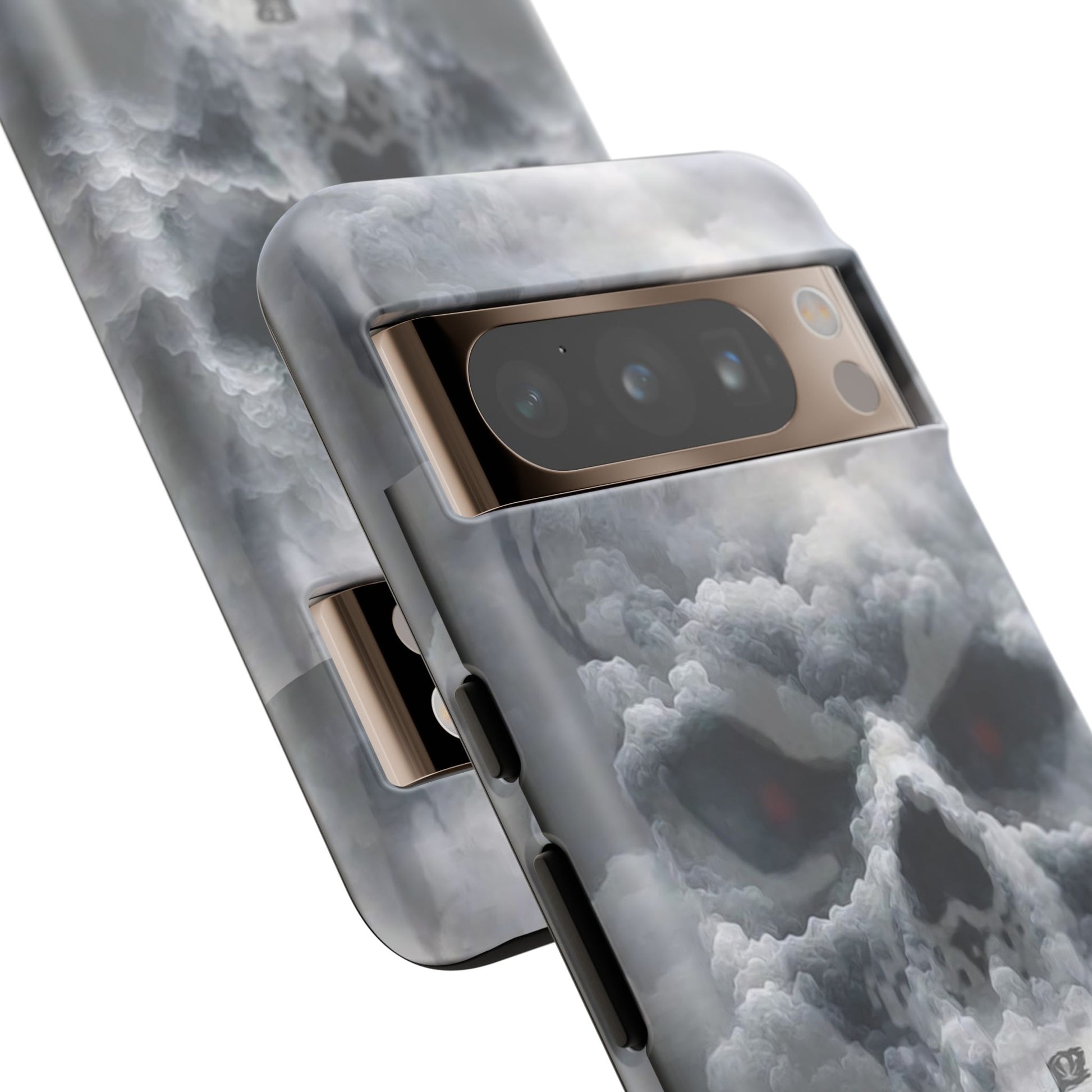 Skull Pirate Ship Football Buccaneers Tough Cases for iPhones, Samsung, and Pixel