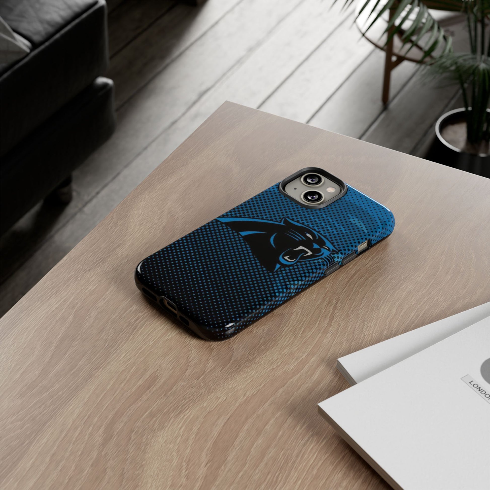 Carolina Panthers Football Logo Tough Cases for iPhones, Samsung, and Pixel