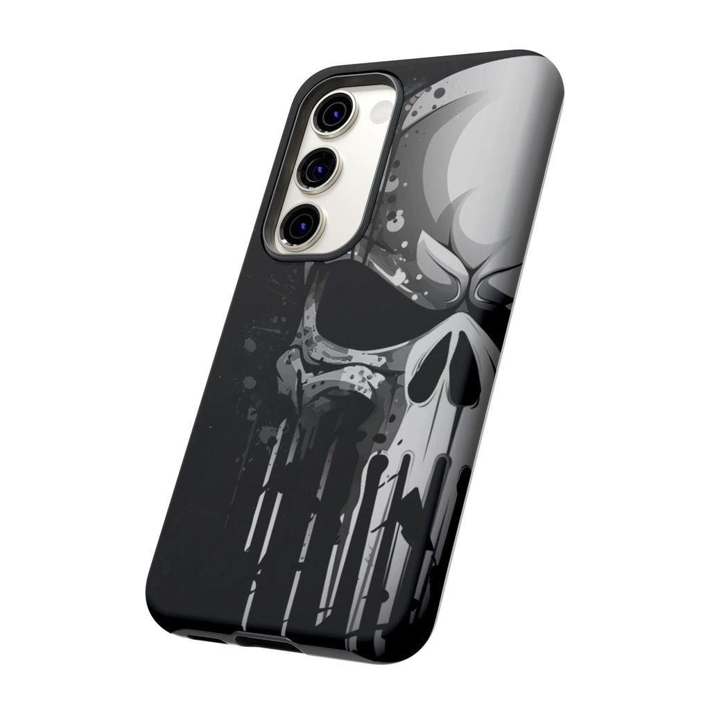 Punisher Skull Tough Cases for iPhones, Samsung, and Pixel