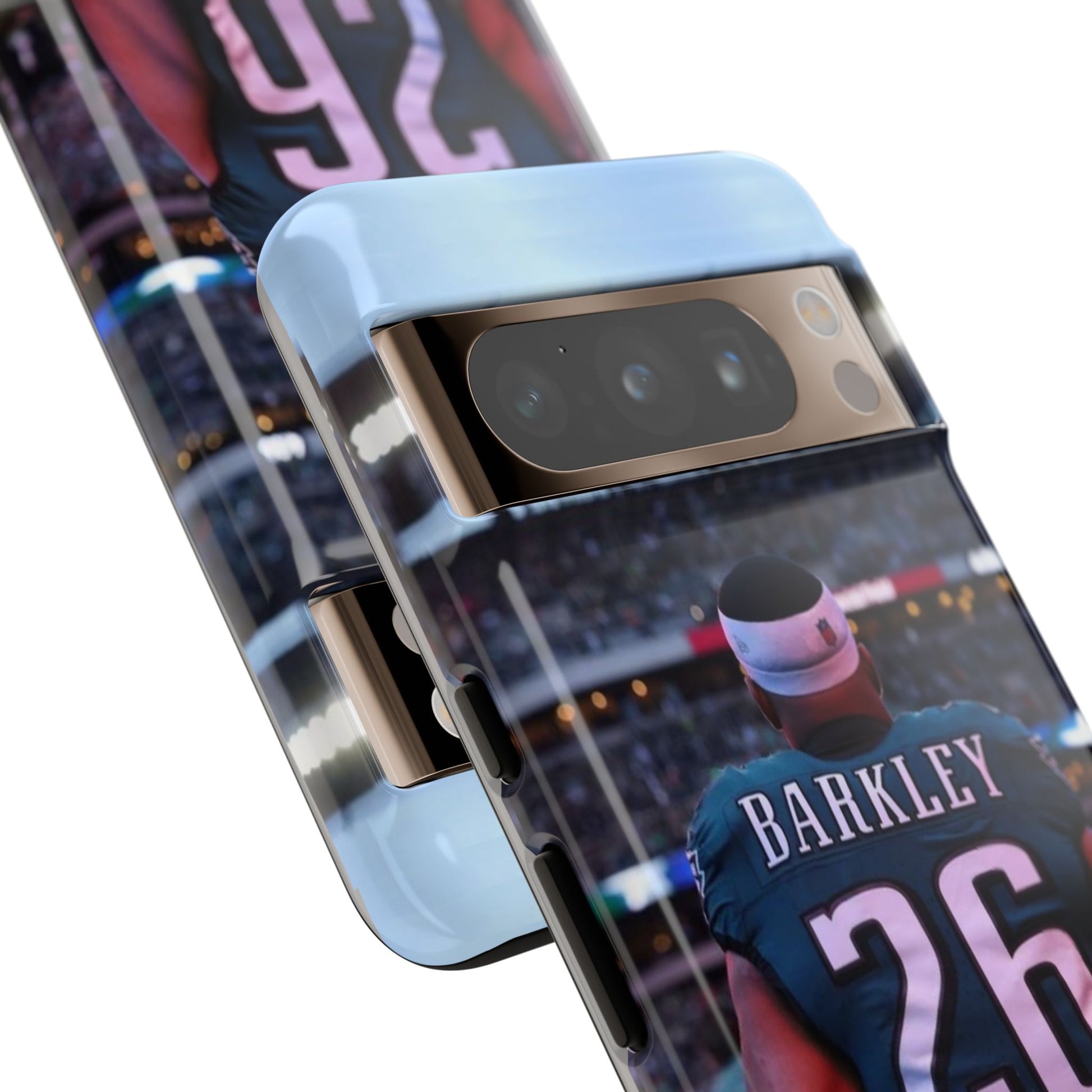 Eagles Football Saquon Barkley Tough Cases for iPhones, Samsung, and Pixel
