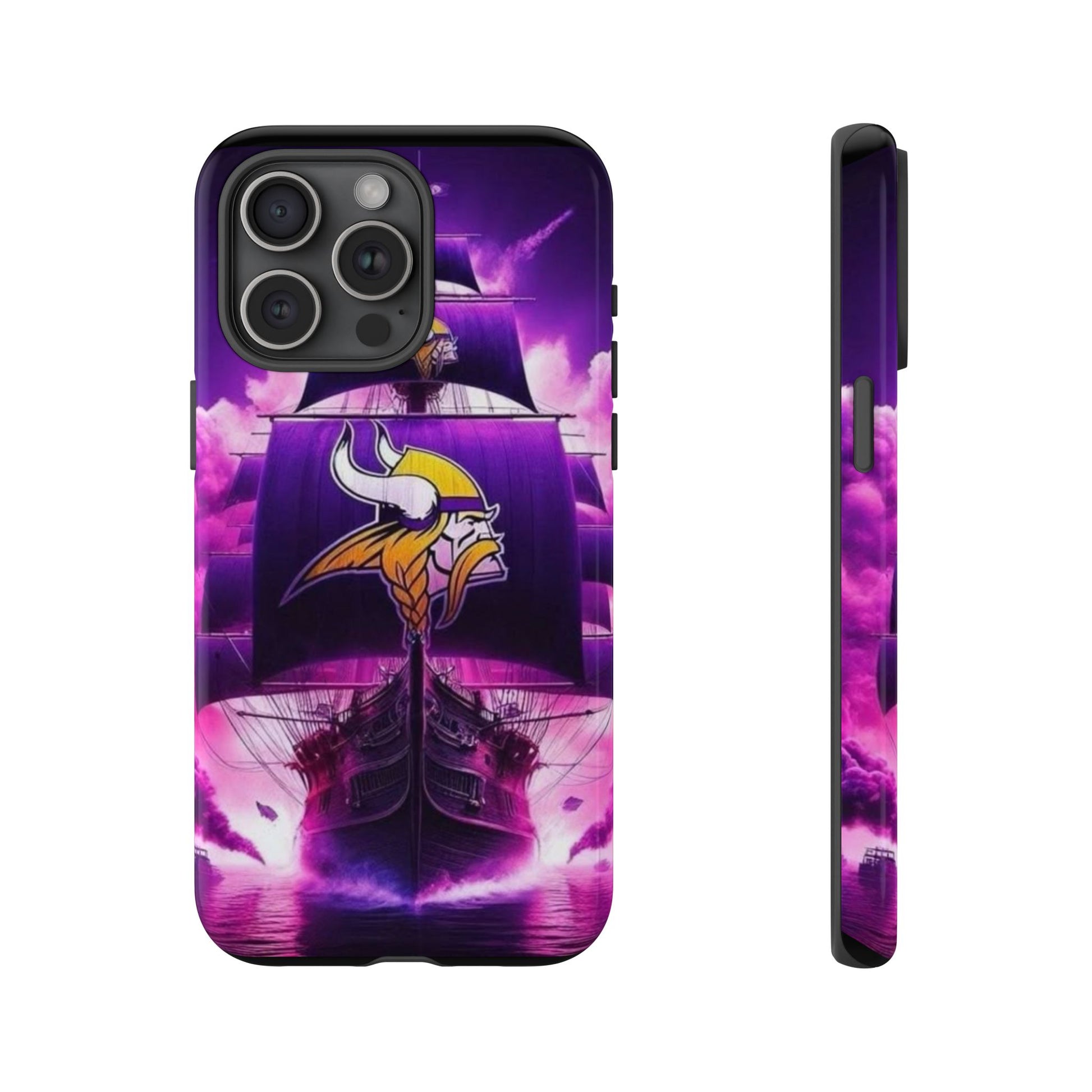 Minnesota Vikings Ship Football Phone Case, Tough Cases for iPhones, Samsung, and Pixel