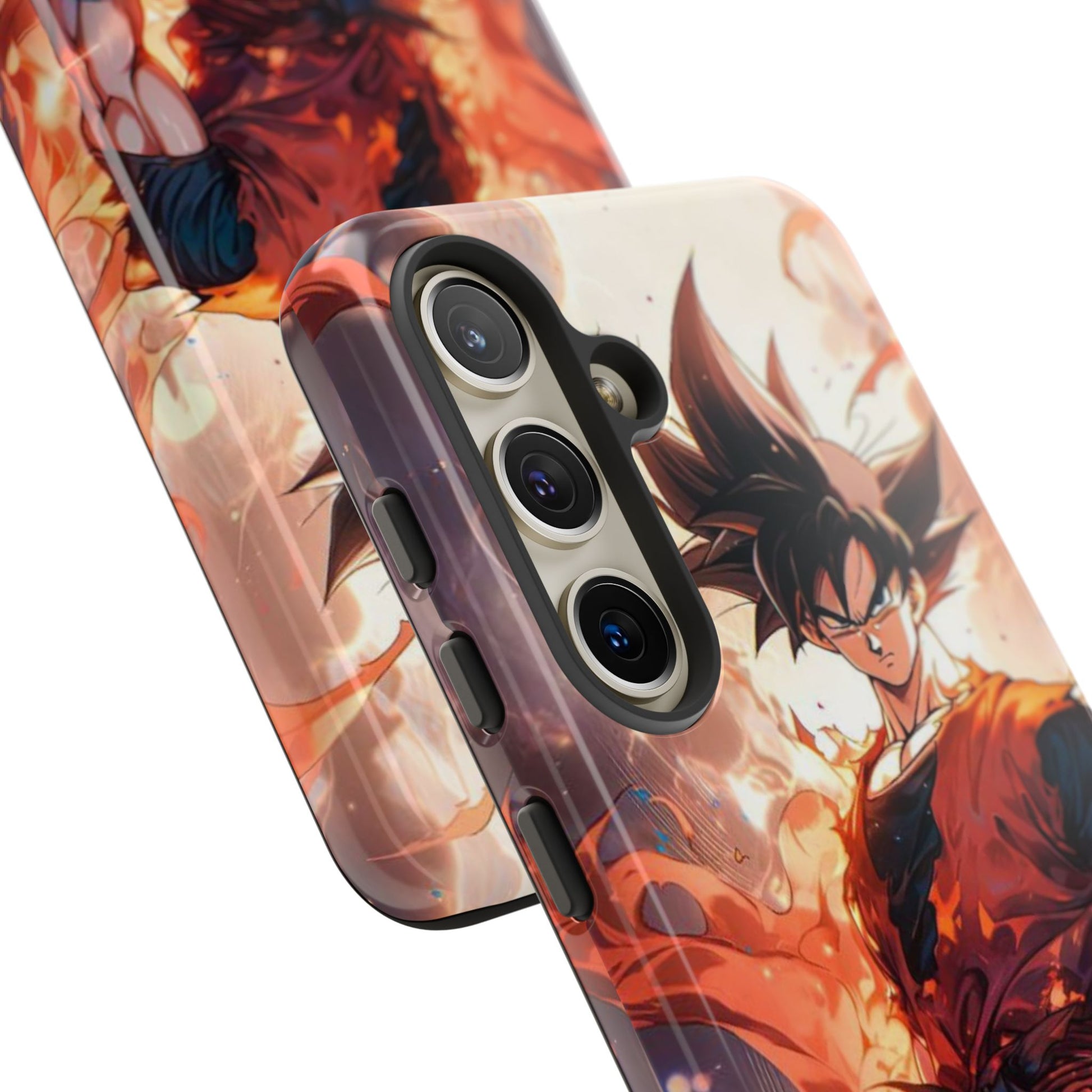 Anime Manga Dragon Ball Z Goku Tough Cases for iPhones, Samsung, and Pixel