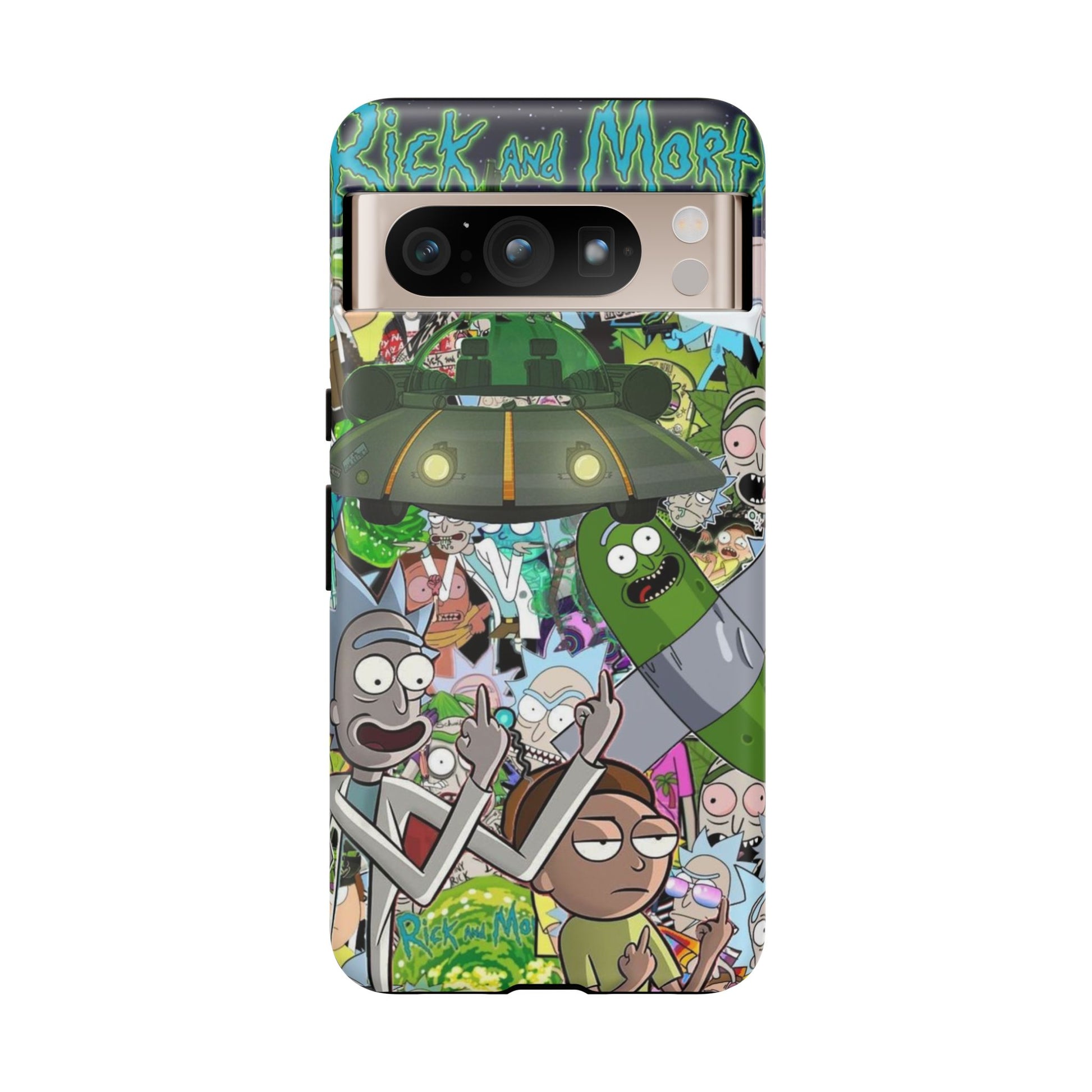Rick and Morty Phone Case, Tough Cases for iPhones, Samsung, and Pixel