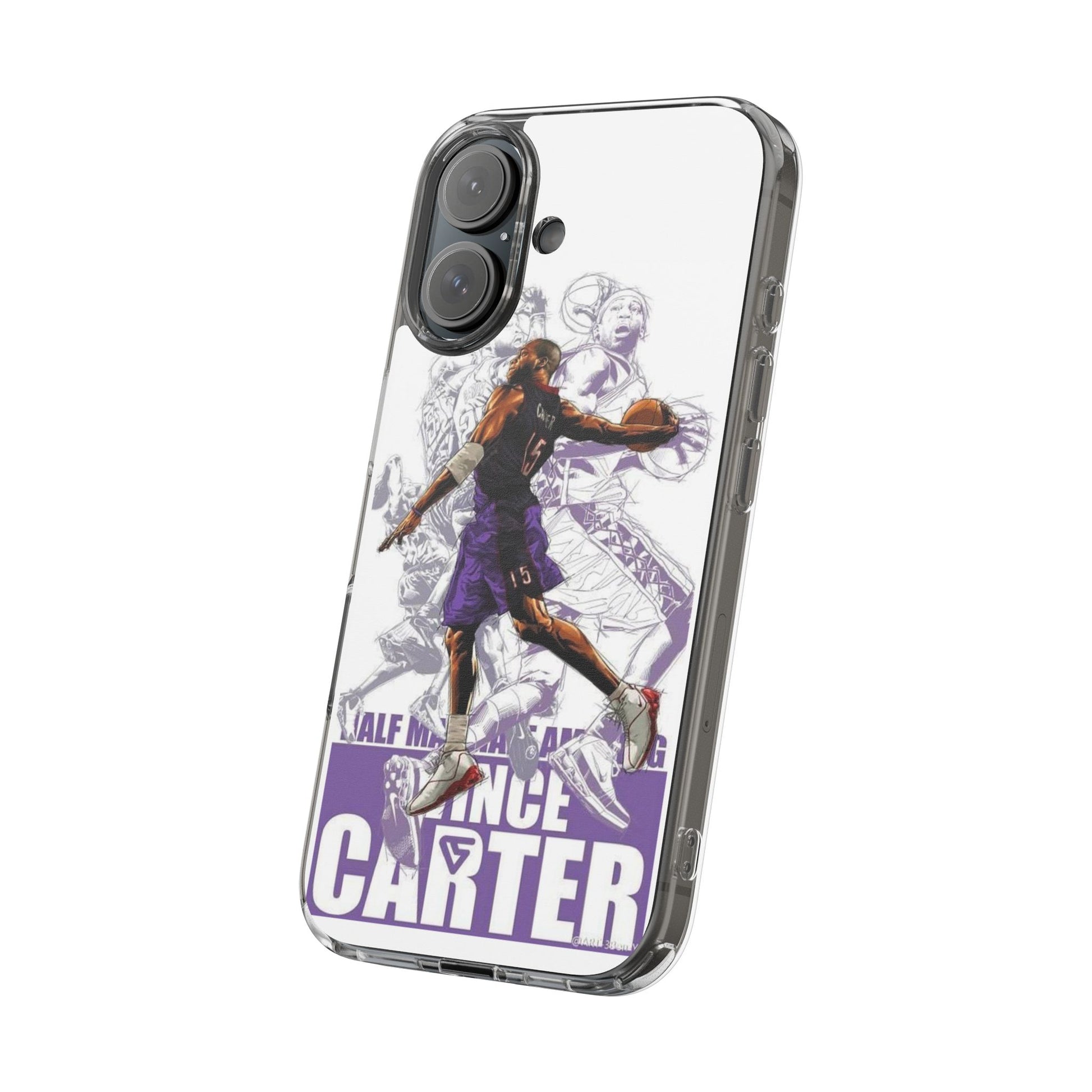 Slam Dunk Champ Vince Carter Protective Iphone and Samsung case