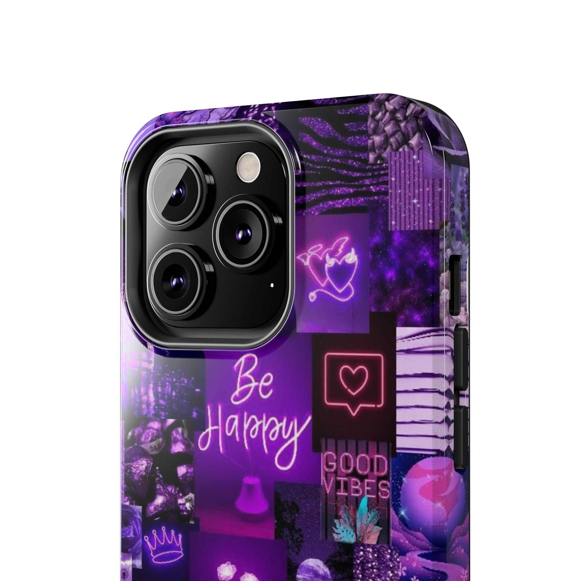 Be Happy Themed Tough Phone Cases for Iphones & Samsung Phones