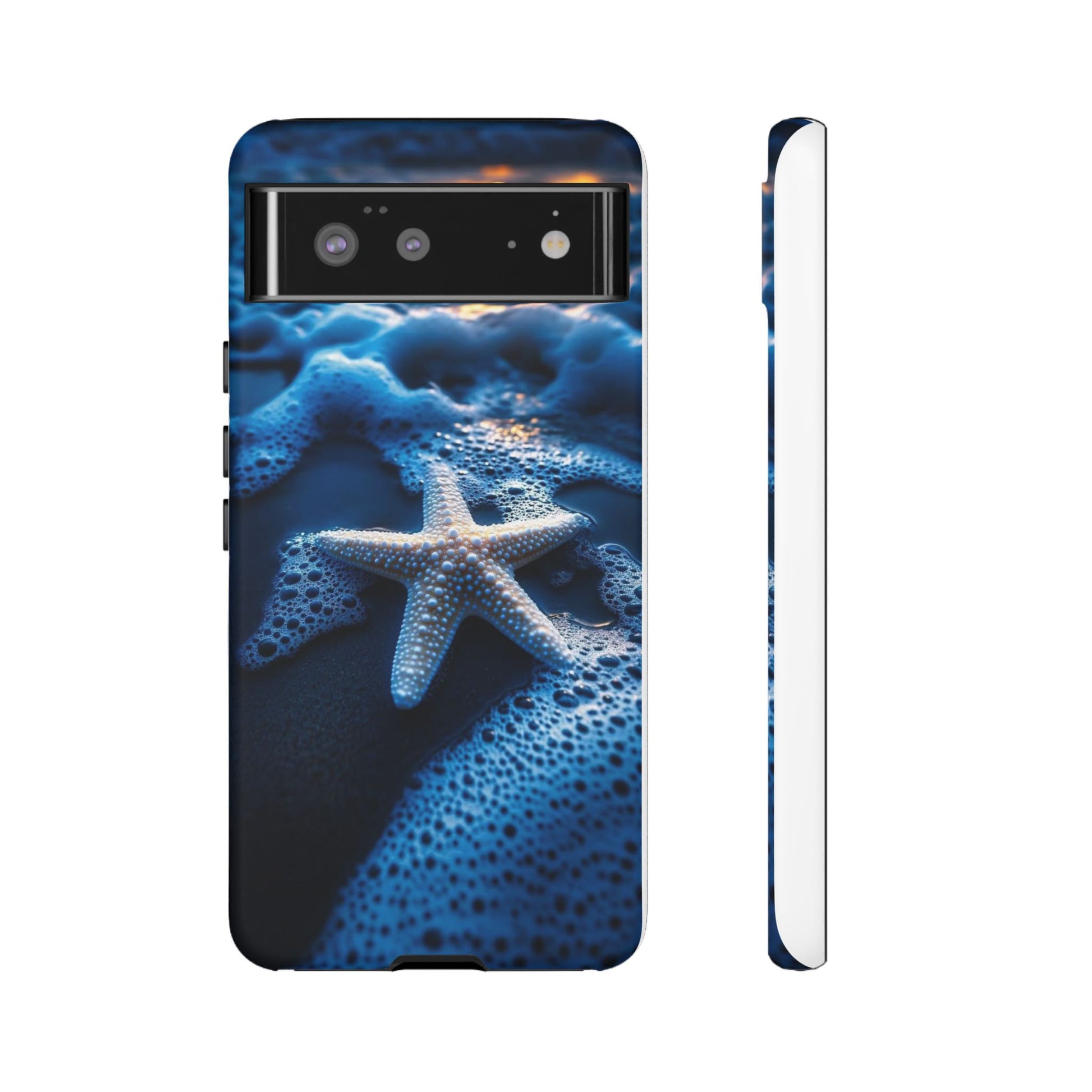 Starfish Beach Tough Cases for iPhones, Samsung, and Pixel