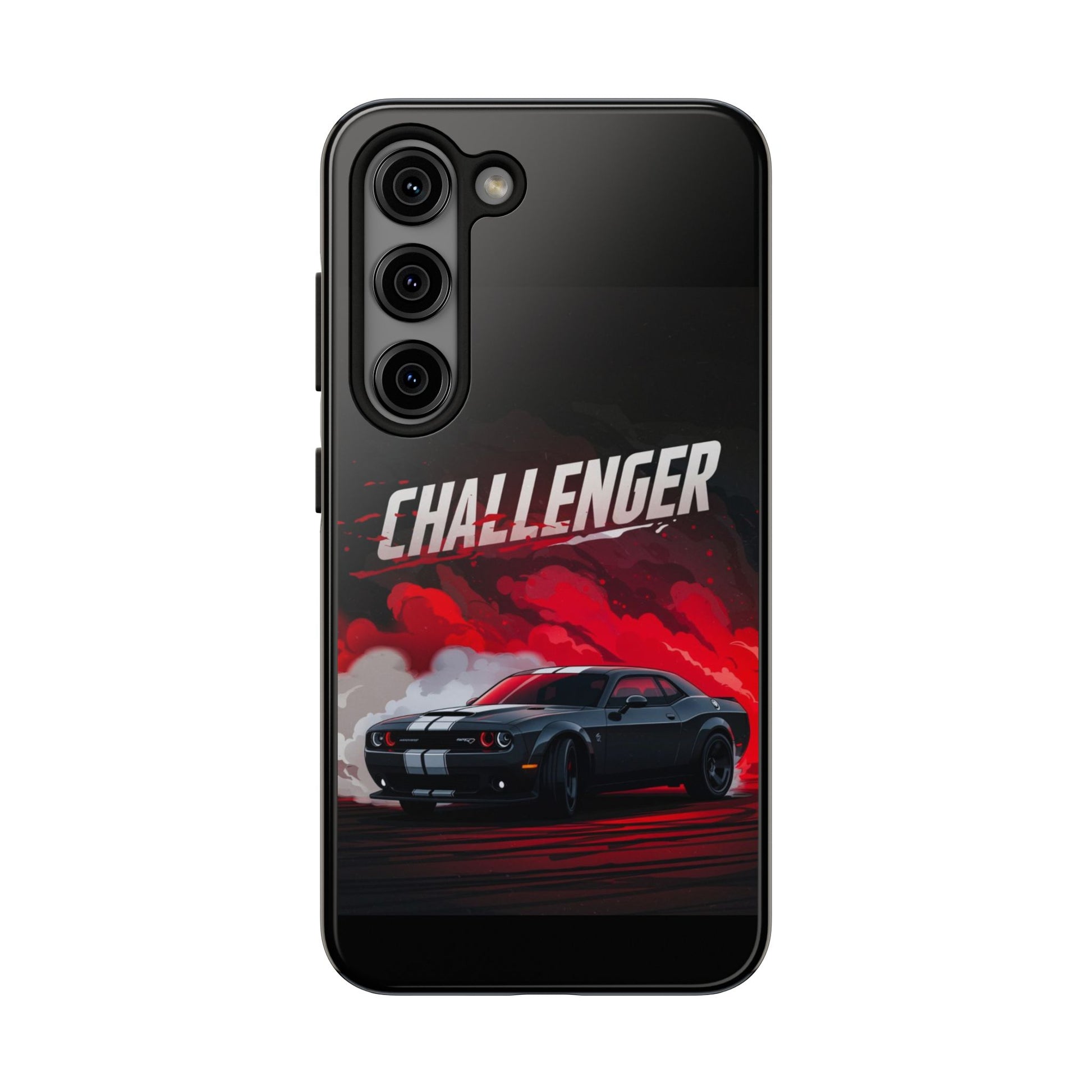 Dodge Challenger Muscle Car Hellcat Tough Phone Cases for Iphones & Samsung Phones Durable