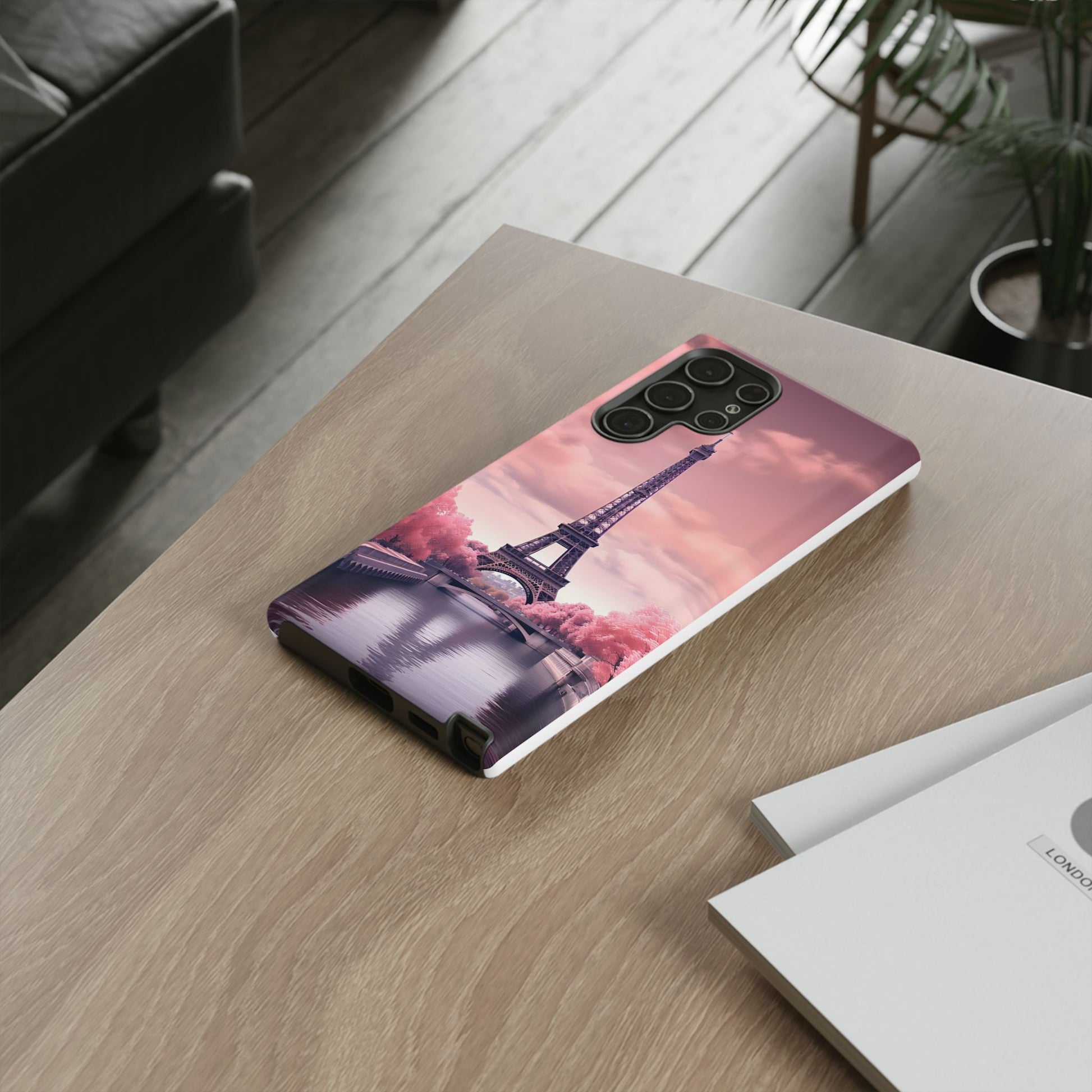Eiffel Tower Paris Tough Cases for iPhones, Samsung, and Pixel