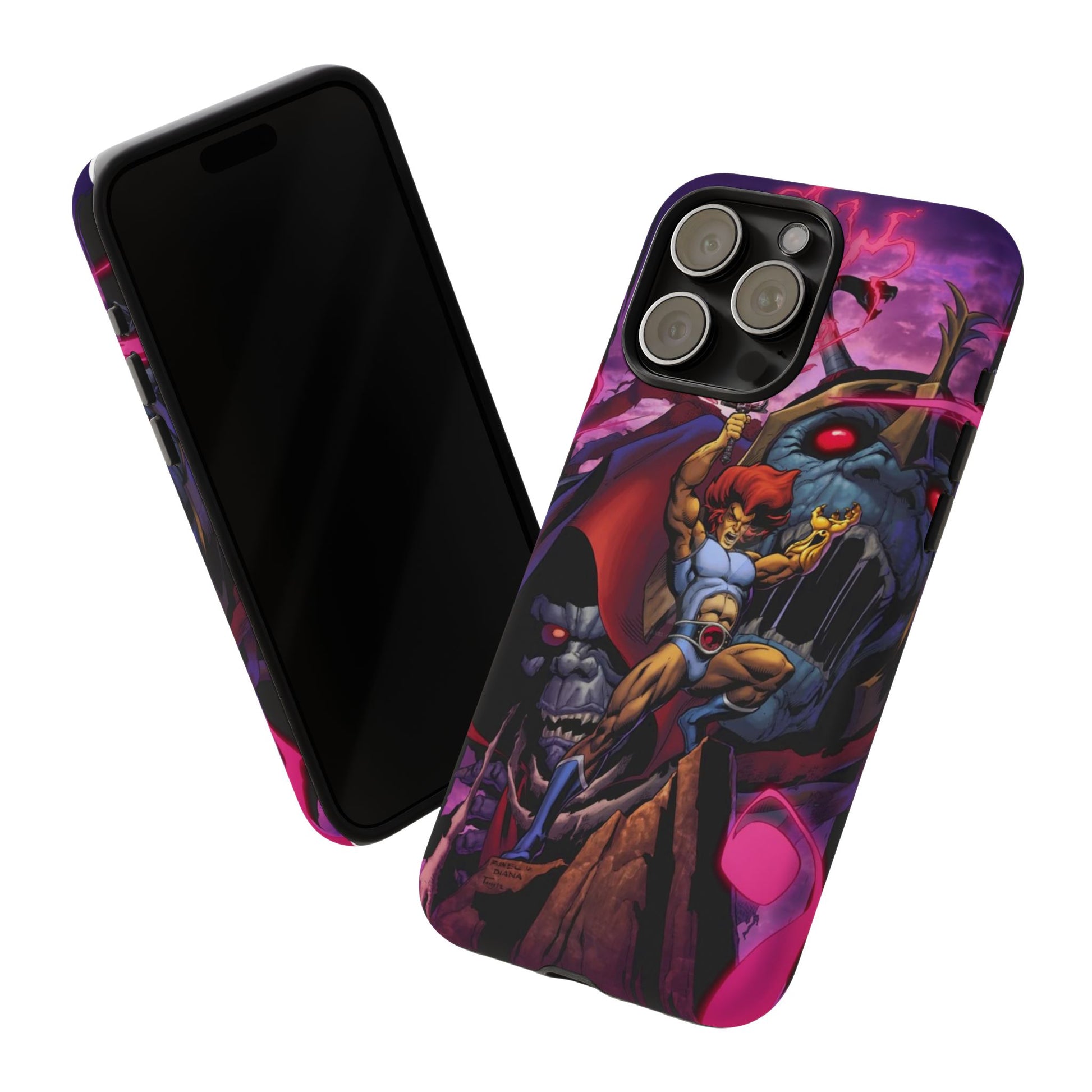 Thundercats Lion O x Mumra Tough Cases for iPhones, Samsung, and Pixel