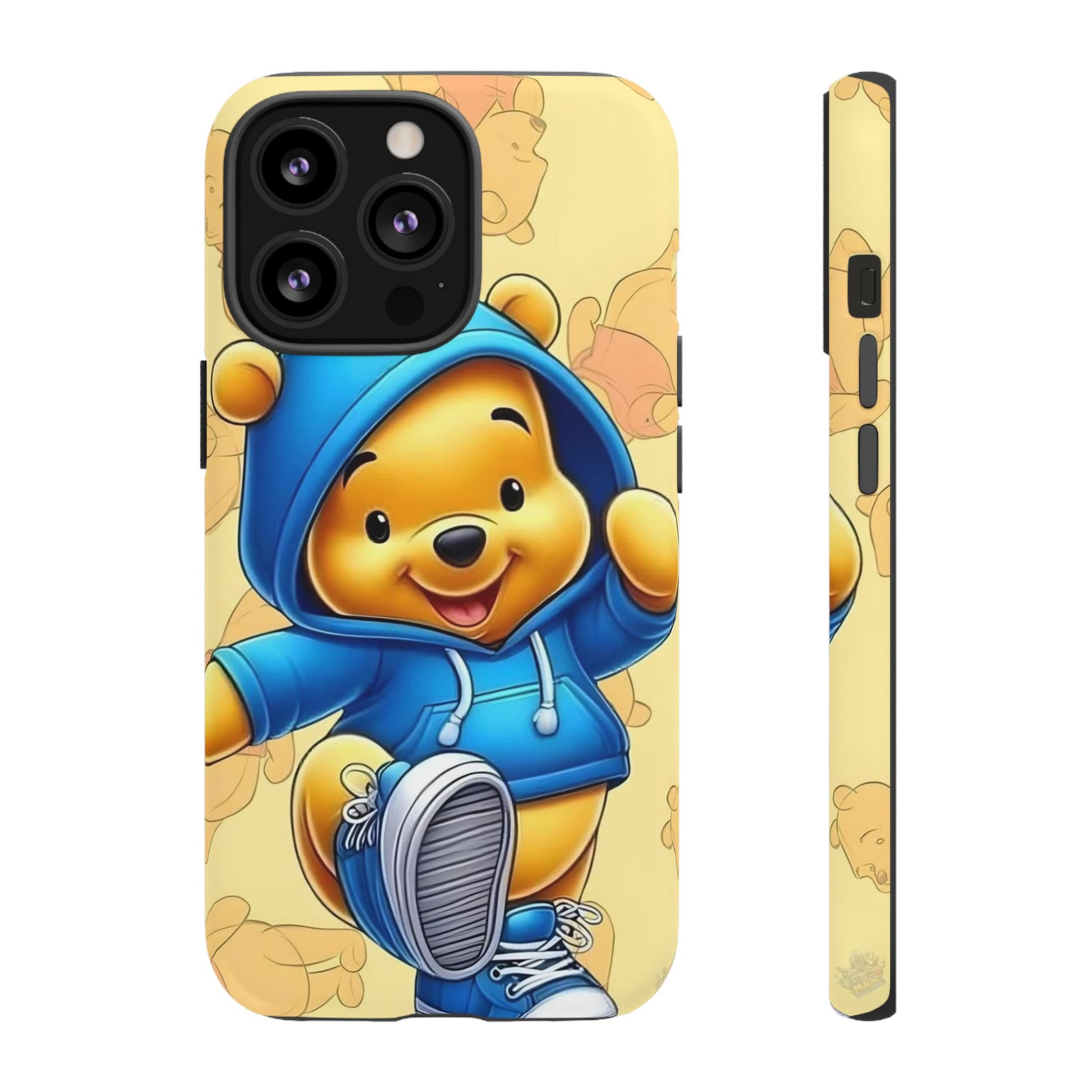 Cute Pooh Bear Phone Case, Tough Case