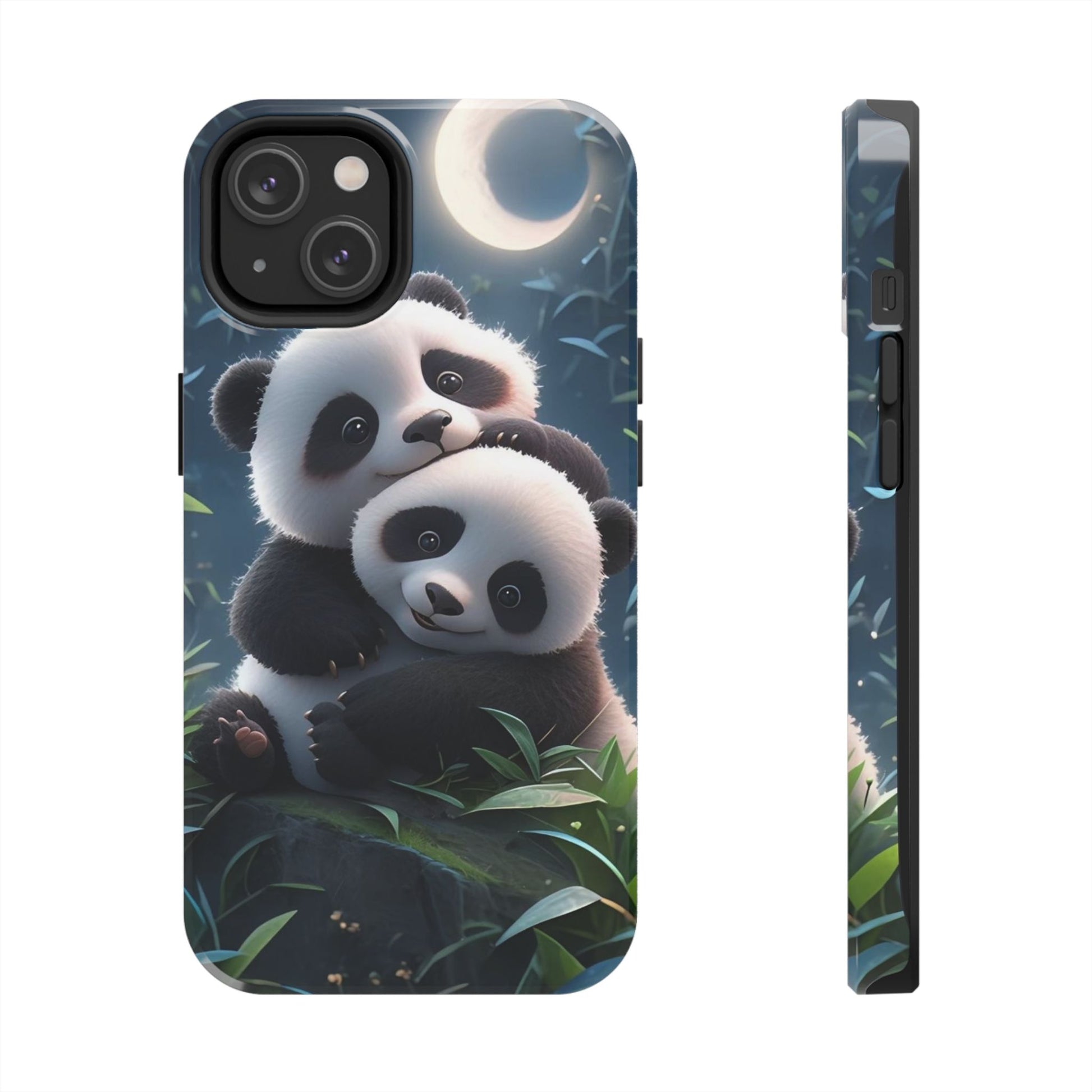 Hugging Pandas Theme Phone Cases for iPhones & Samsung Phones