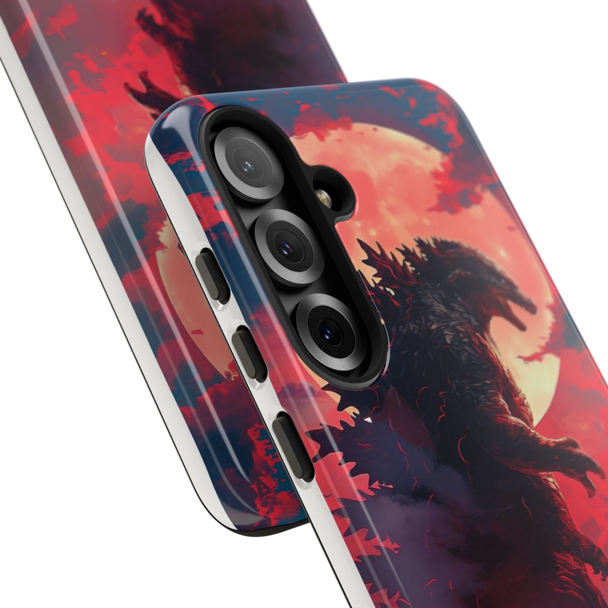 King of Monsters Godzilla Tough Phone Cases for iPhones, Samsung, and Pixel