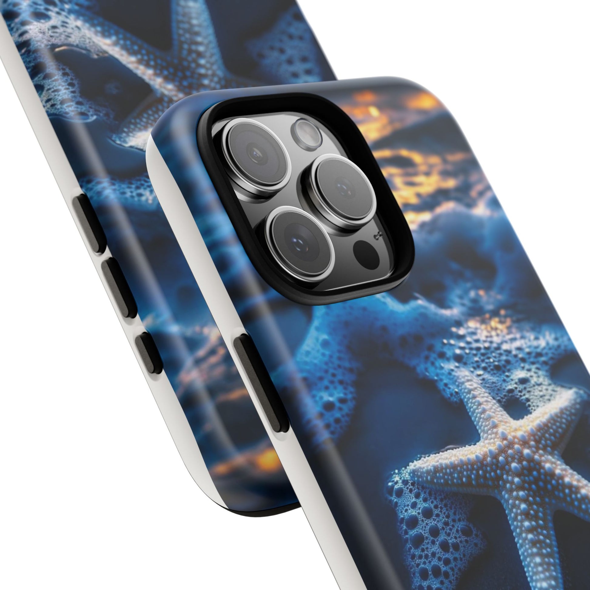 Starfish Beach Tough Cases for iPhones, Samsung, and Pixel