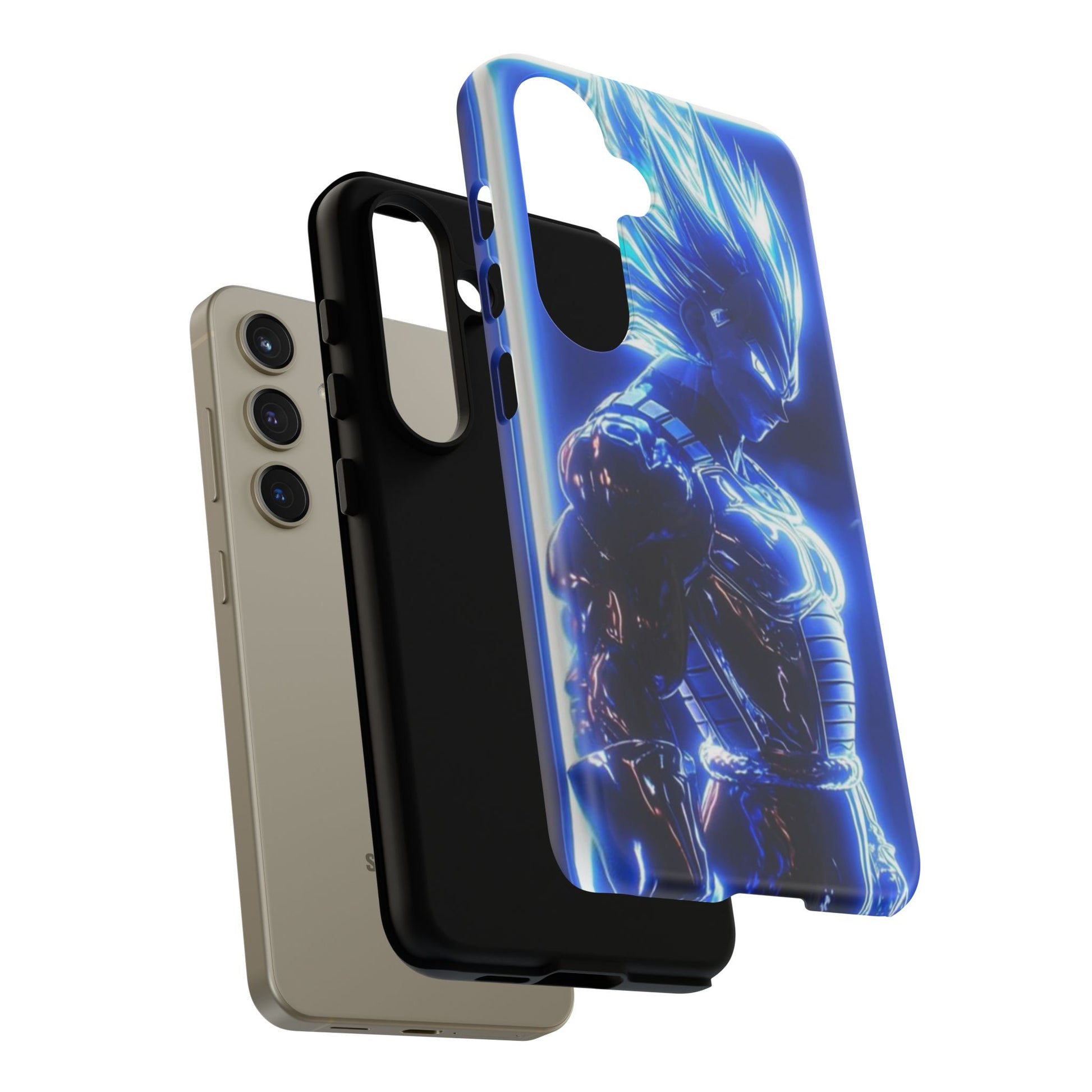 Anime Dragon Ball Z Super Saiyan Tough Cases for iPhones, Samsung, and Pixel