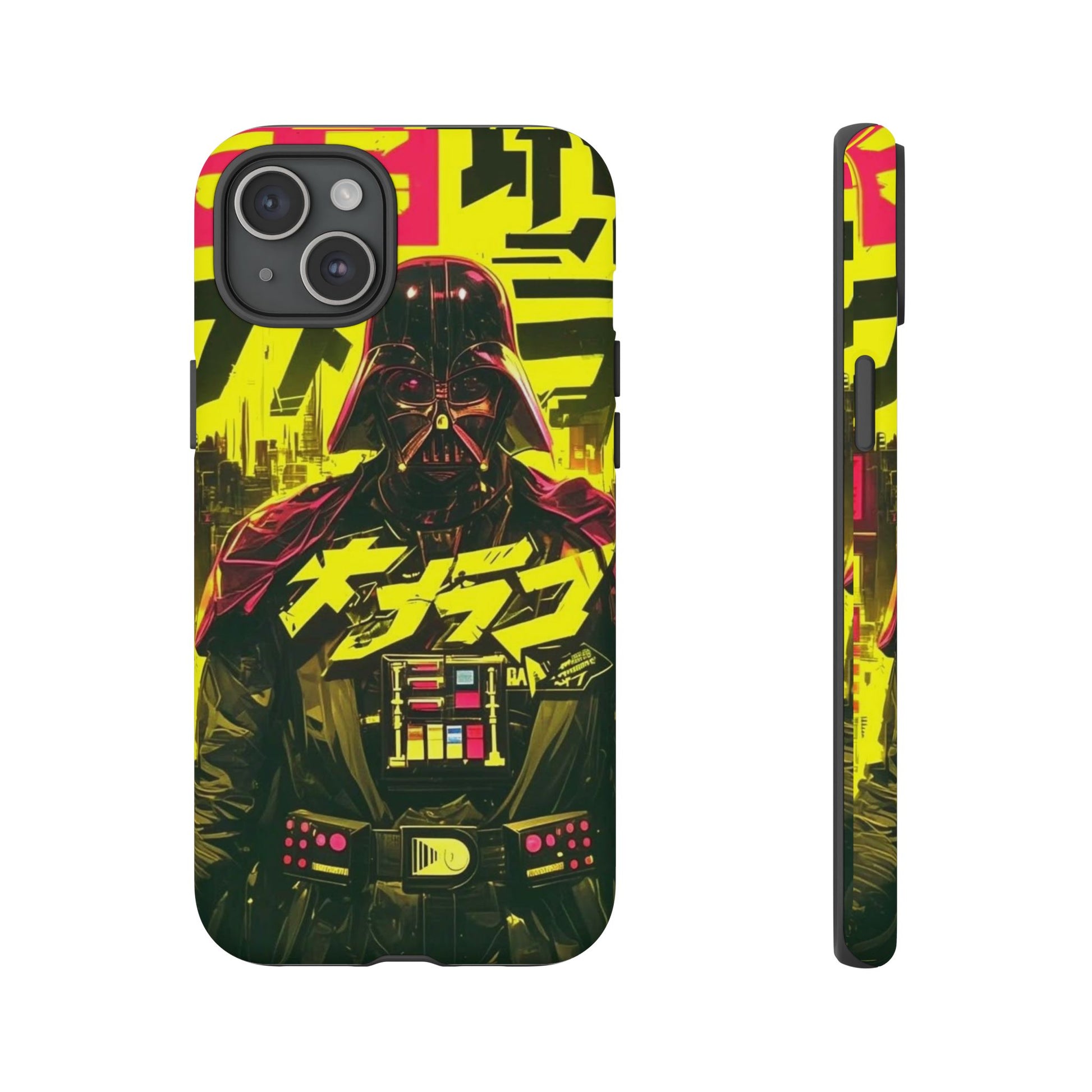 Cyberpunk X Vader Tough Cases for iPhones, Samsung, and Pixel