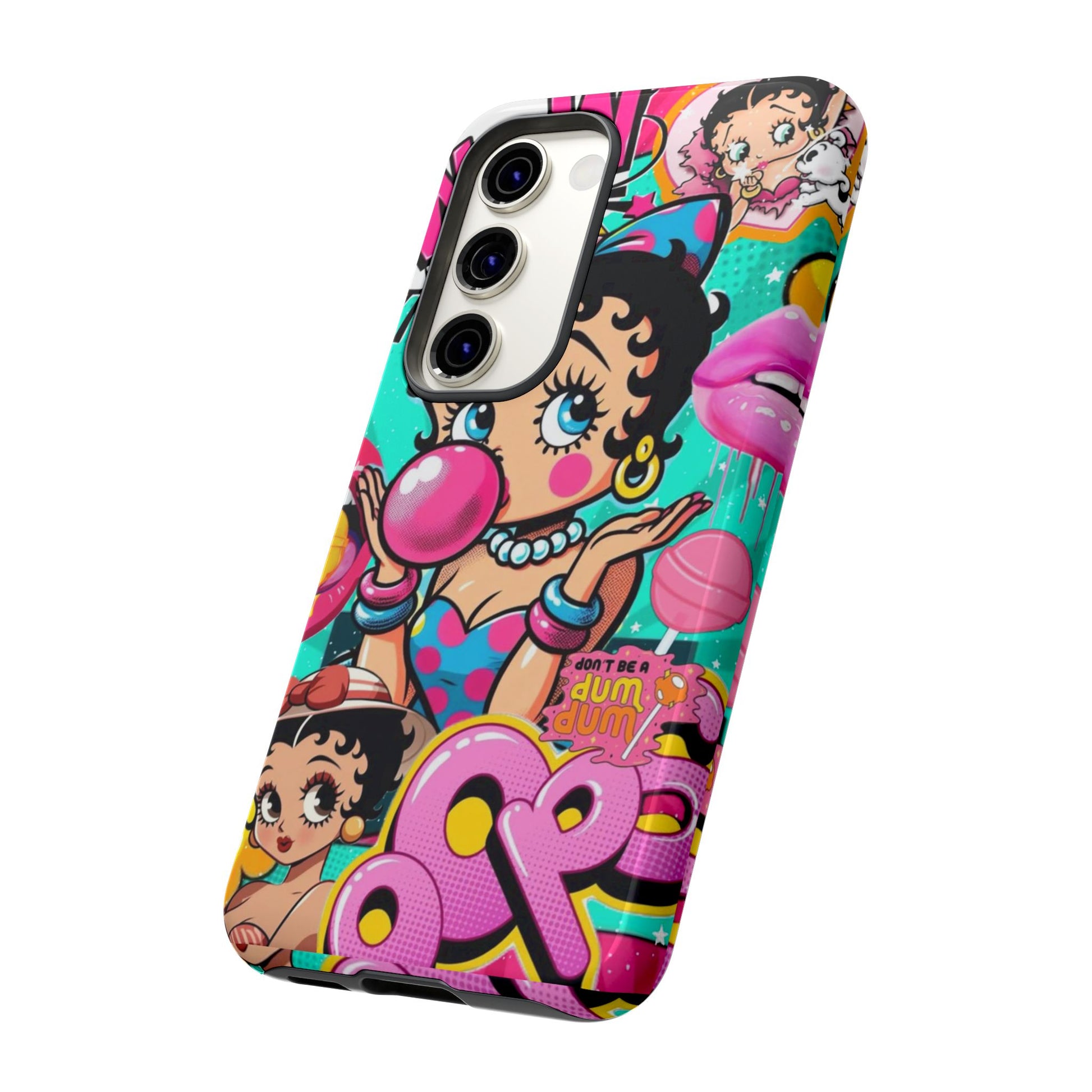 Betty Boop Comic Strip Phone Case for iPhone, Samsung Galaxy, & Pixel Phones