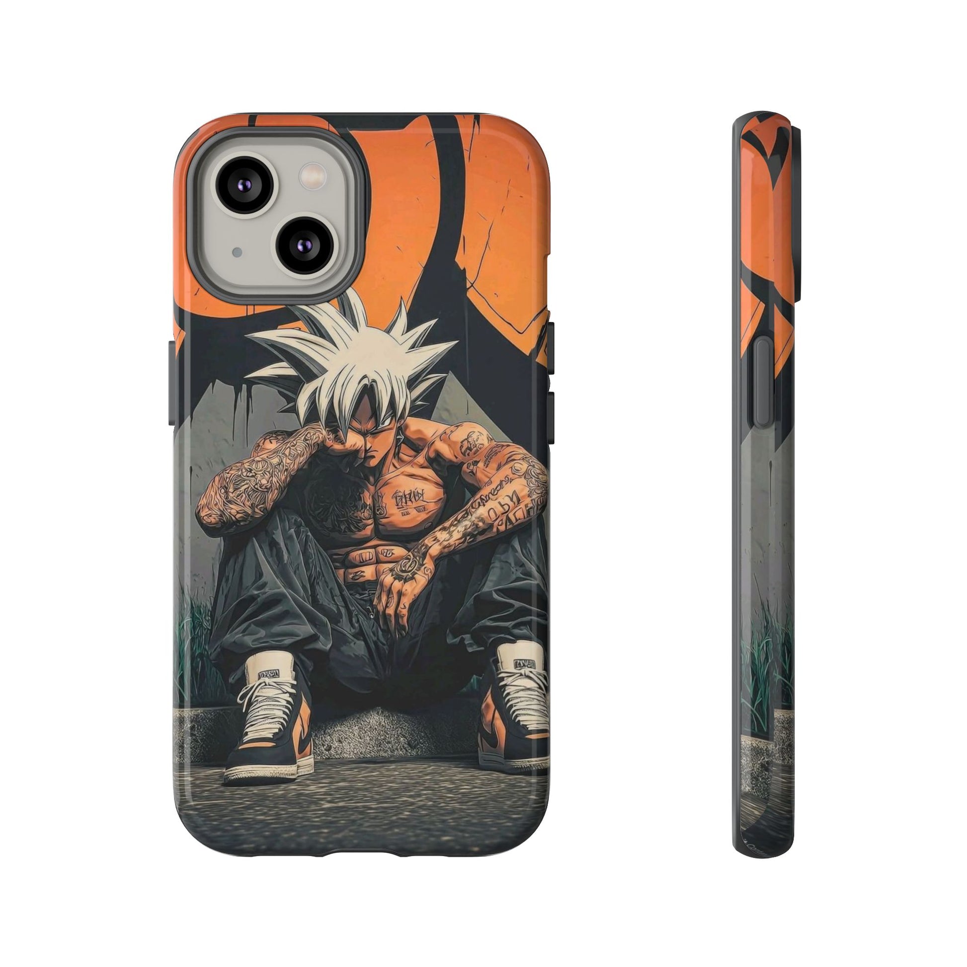 Anime DBZ Thug Tough Cases for iPhones, Samsung, and Pixel