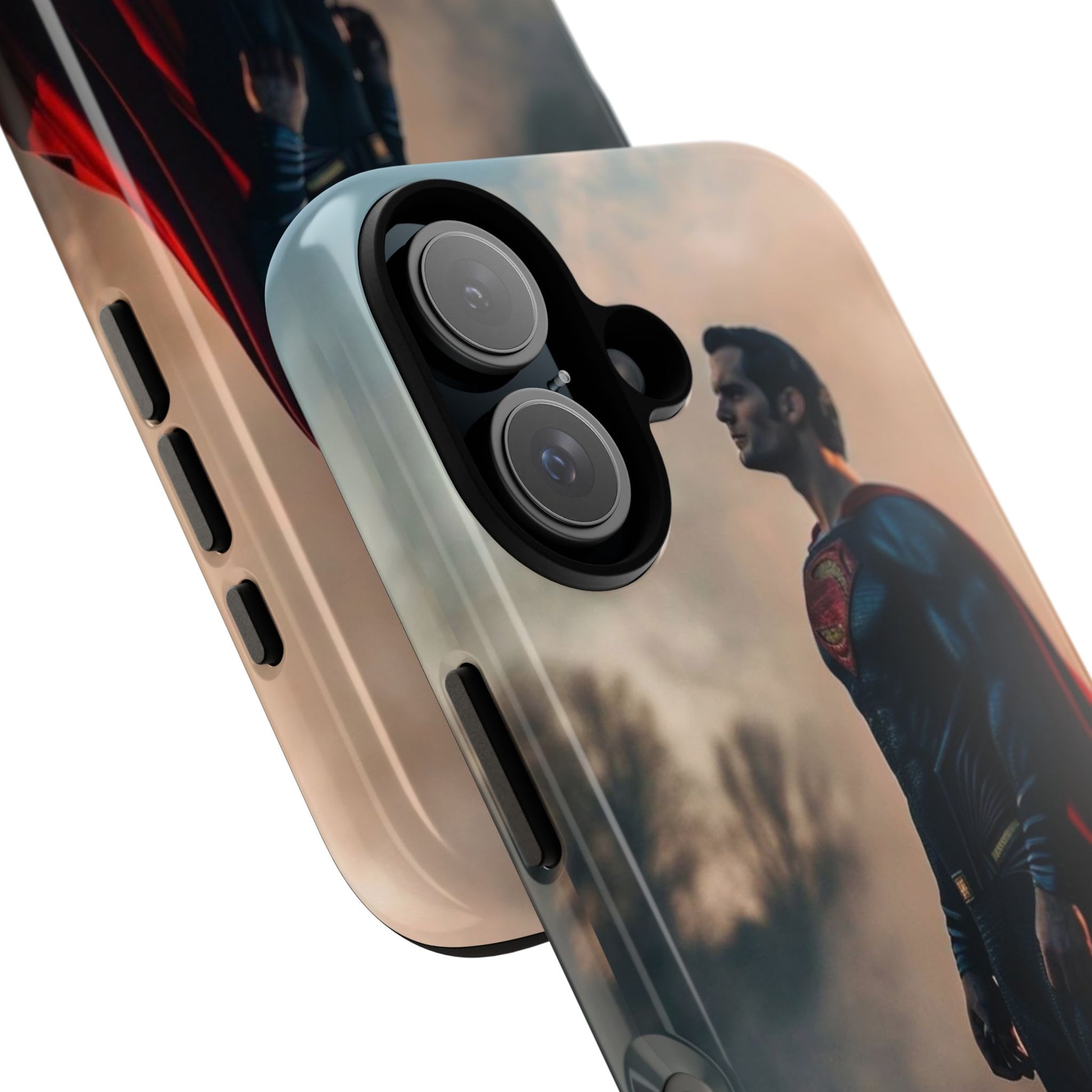 Henry Cavil Superman Tough Cases for iPhones, Samsung, and Pixel