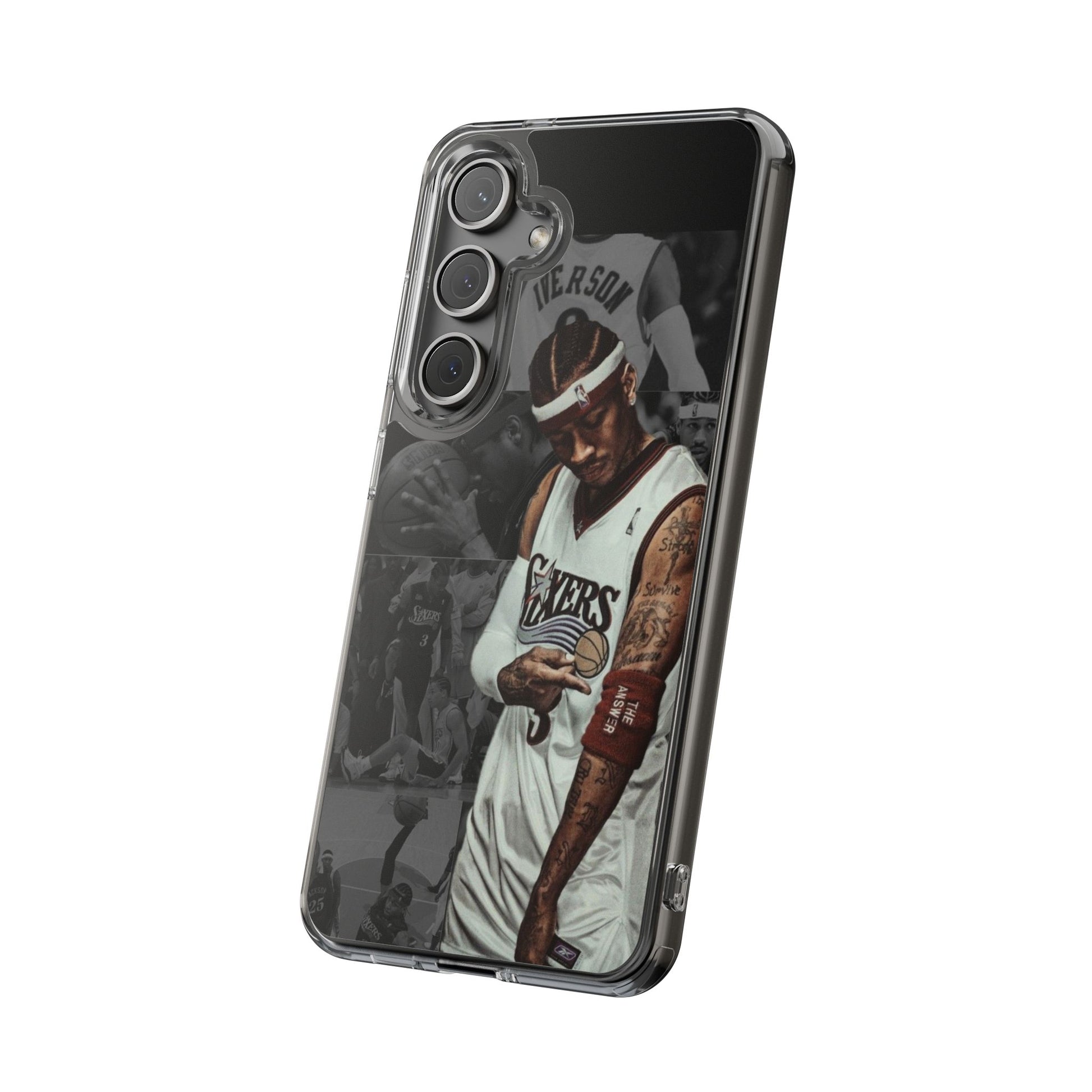 Basketball Phone Case, Iverson Theme, iPhone Samsung, Sports Fan Gift,