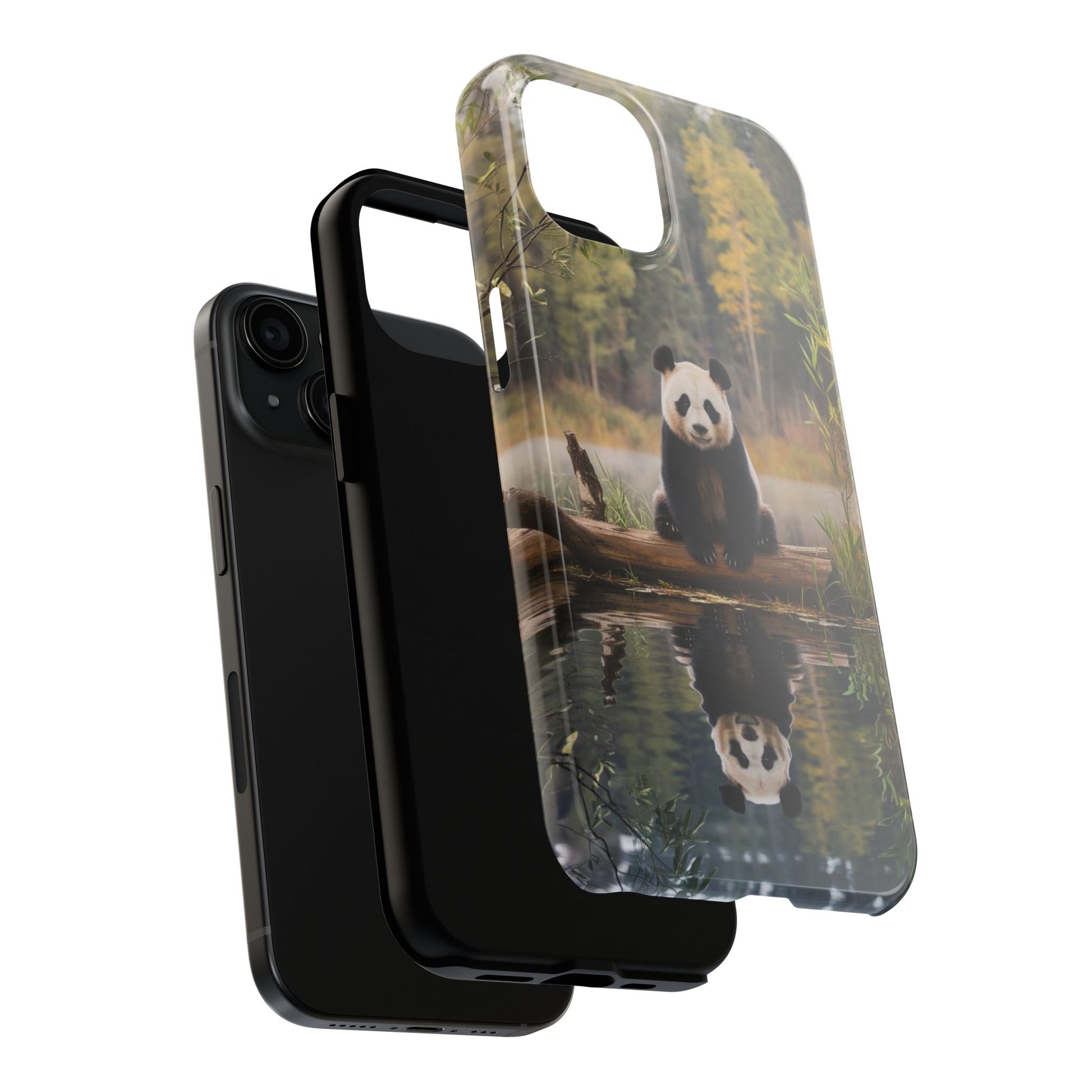 Cute Panda Theme Phone Cases for iPhones & Samsung Phones