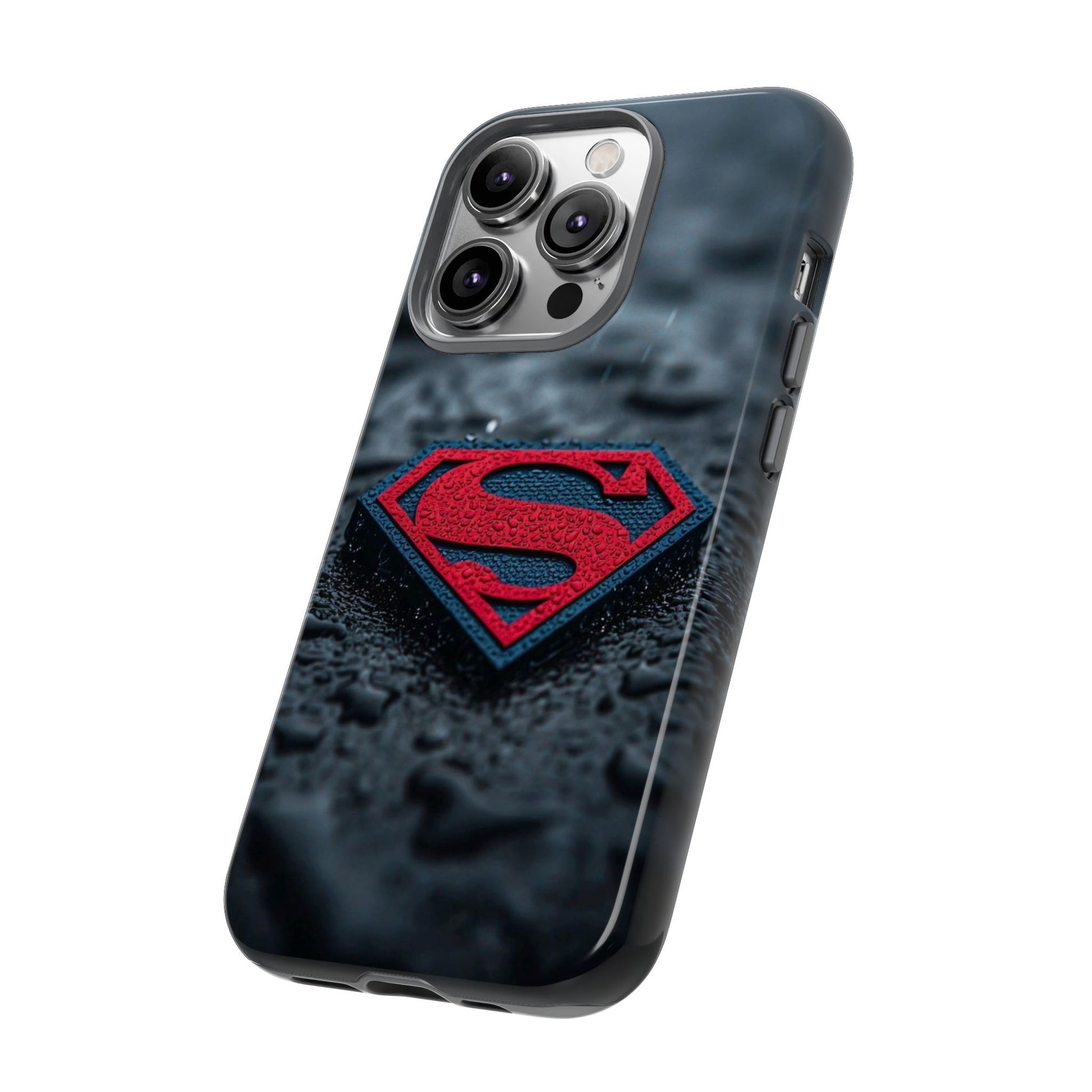 Superman Logo Tough Cases for iPhones, Samsung, and Pixel