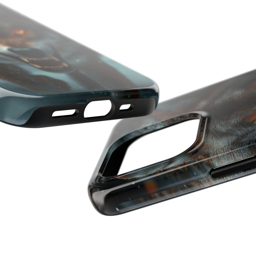 Alpha Male Wolf Themed Tough Phone Cases for Iphones & Samsung Phones