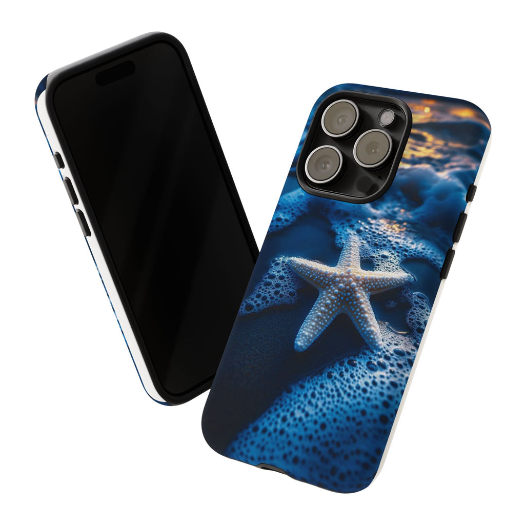 Starfish Beach Tough Cases for iPhones, Samsung, and Pixel