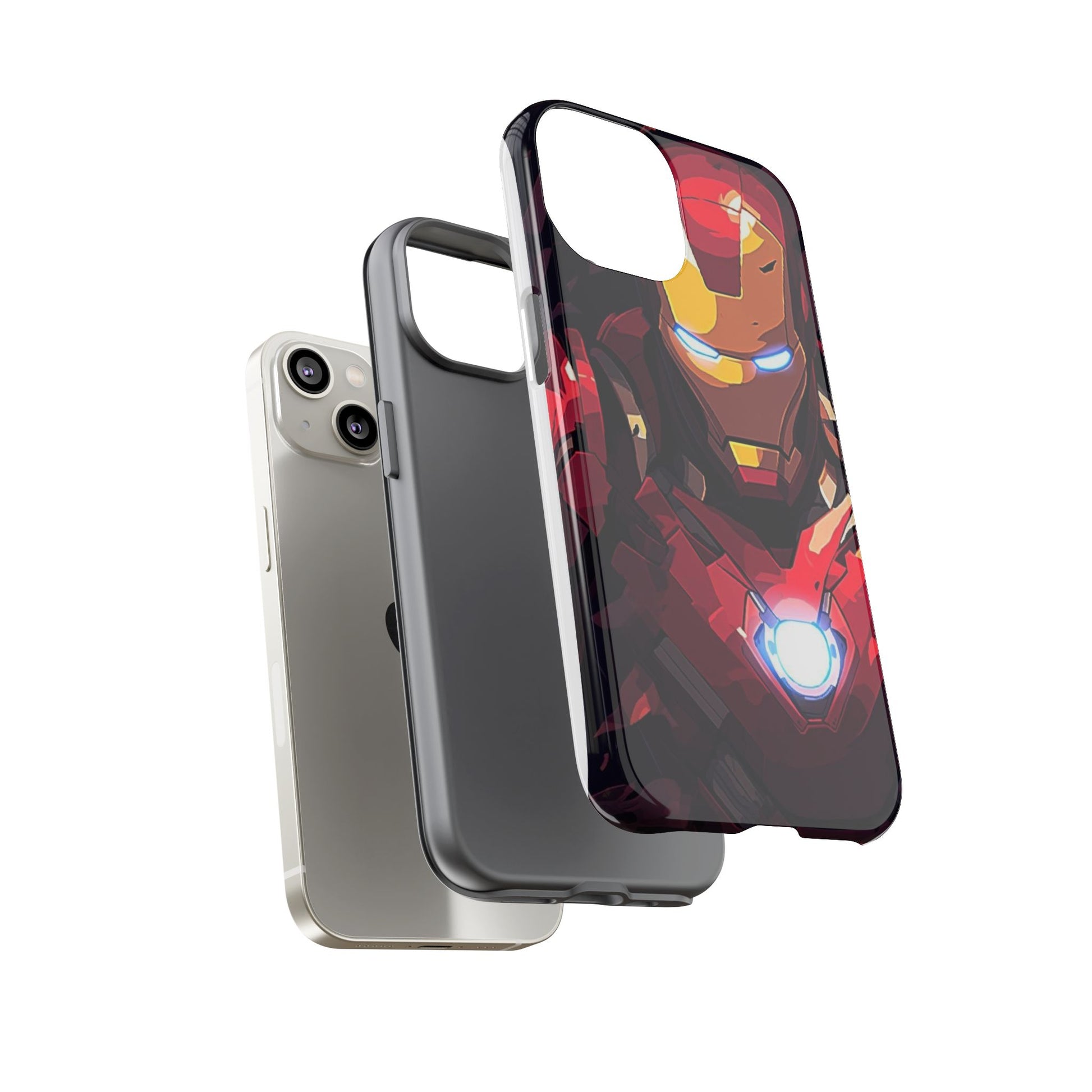 Invincible Iron Man Tough Cases for iPhones, Samsung, and Pixel