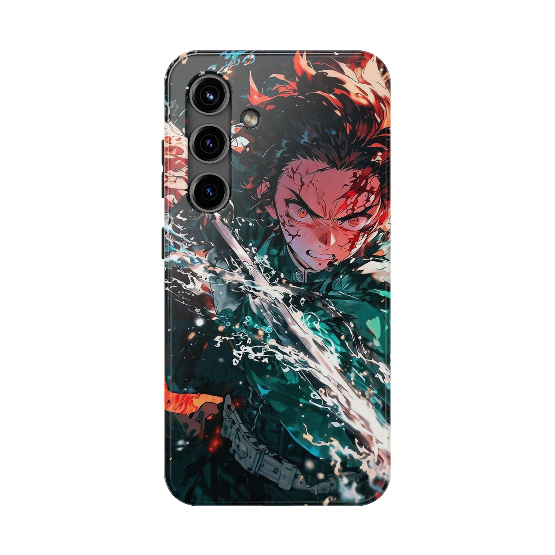 Demon Slayer Tanjiro Art Phone Case for iPhone & Samsung Galaxy Phones