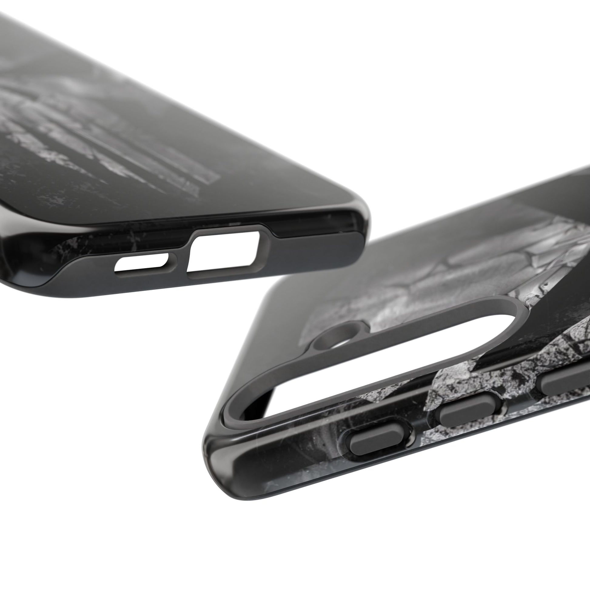 The Punisher Logo Art Tough Cases for iPhones, Samsung, and Pixel