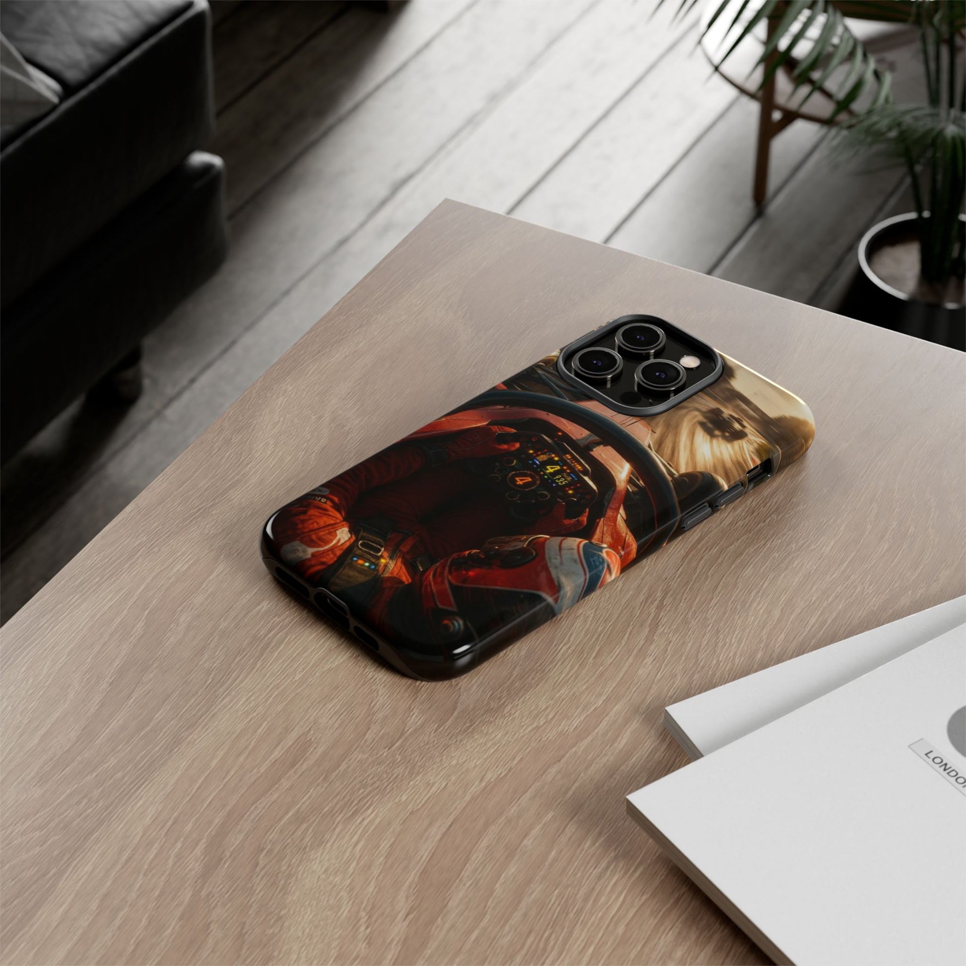 Formula 1 Cockpit Phone Case, Tough Cases for iPhones, Samsung, and Pixel