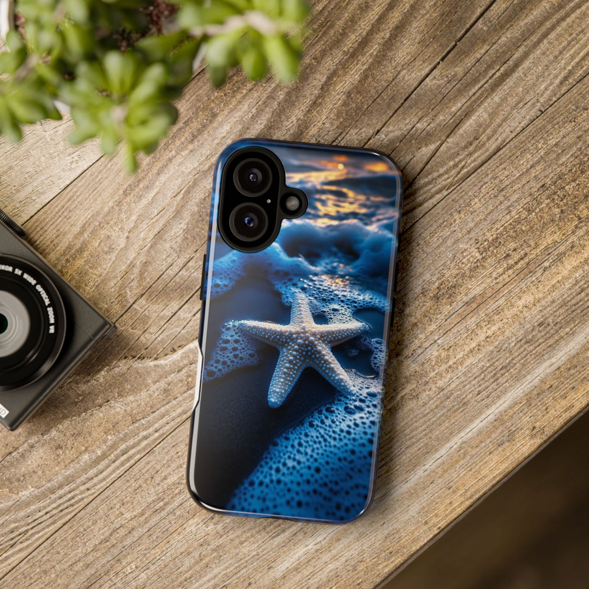 Starfish Beach Tough Cases for iPhones, Samsung, and Pixel