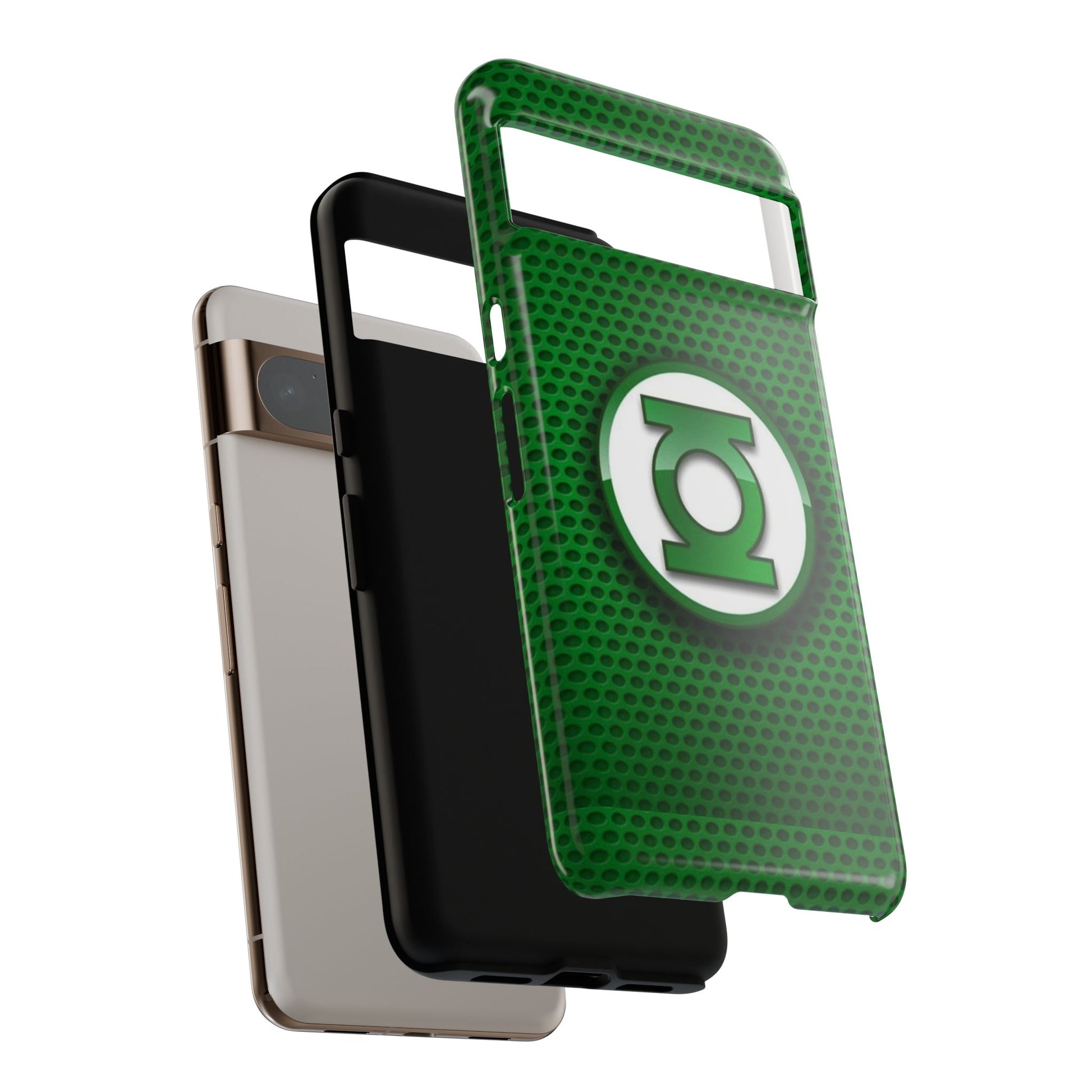 Green Lantern Logo Phone Case, Tough Cases, DC Case for iPhones, Samsung, and Pixel