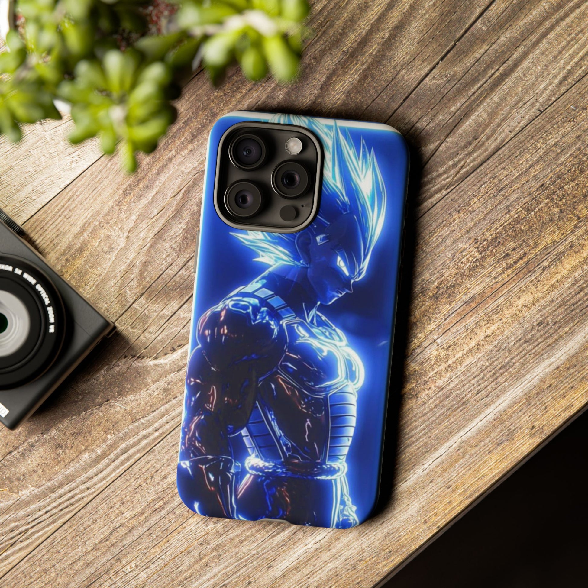 Anime Dragon Ball Z Super Saiyan Tough Cases for iPhones, Samsung, and Pixel