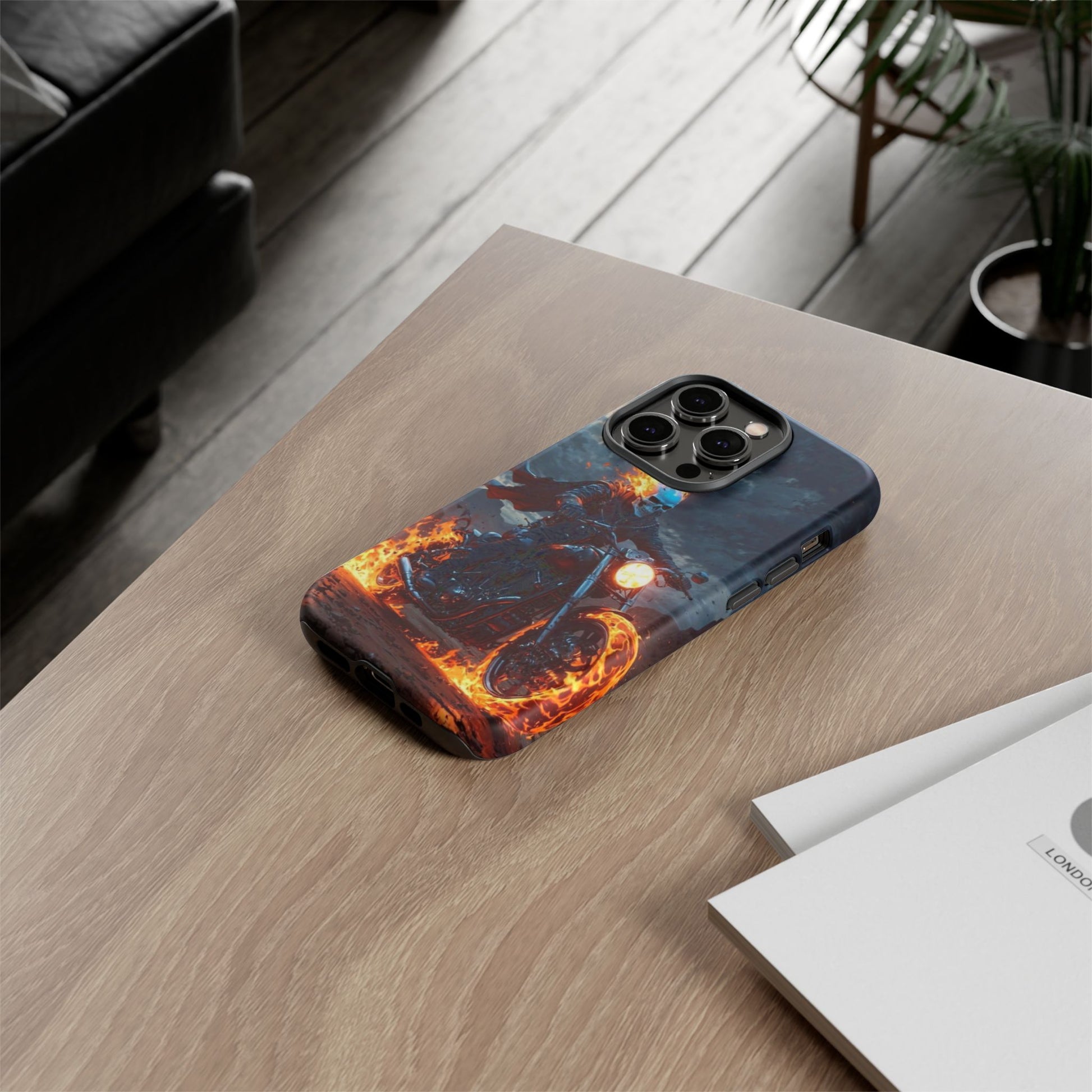 Marvel's Ghost Rider Tough Cases for iPhones, Samsung, and Pixel