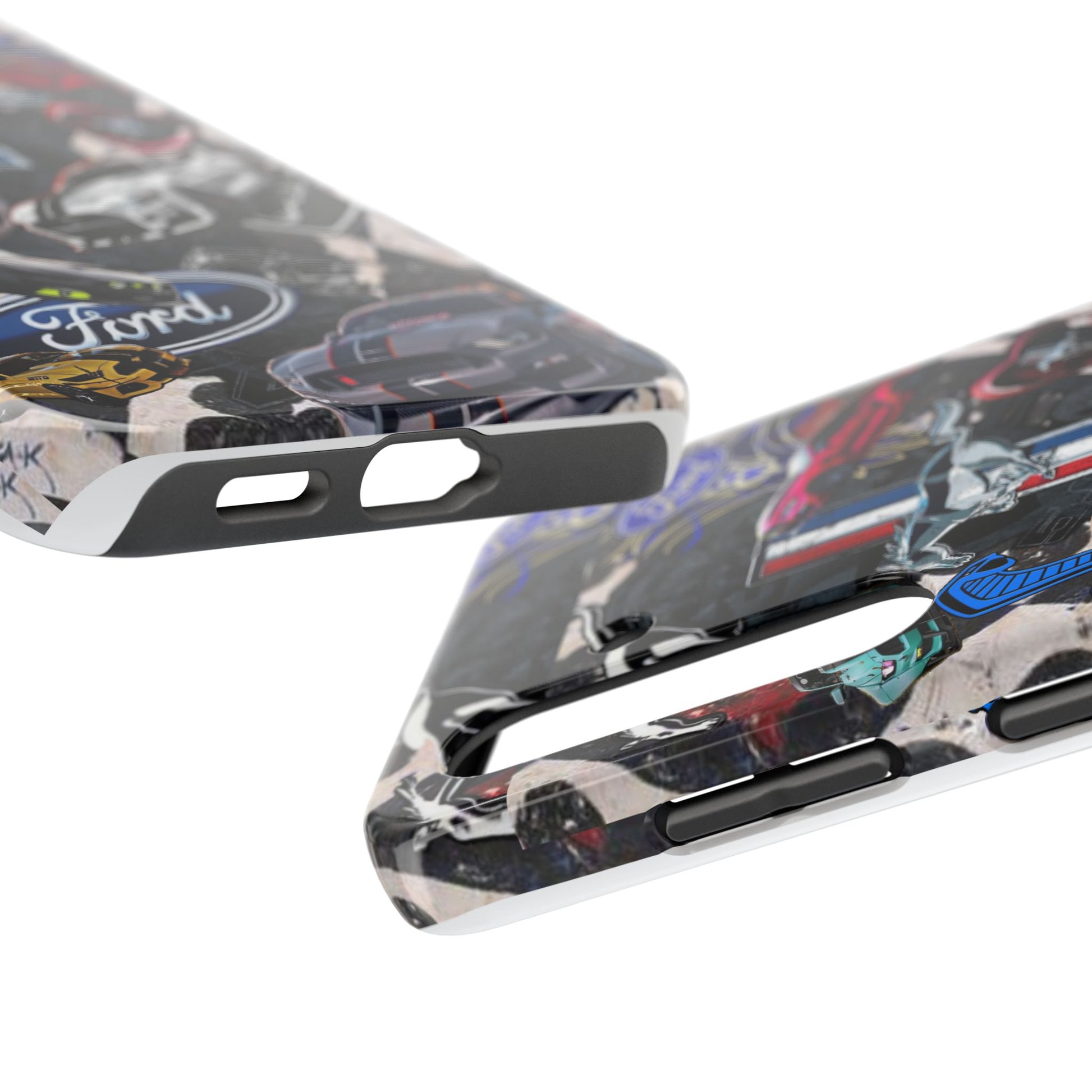 History of Ford Mustangs Theme Phone Cases for Iphones & Samsung Phones
