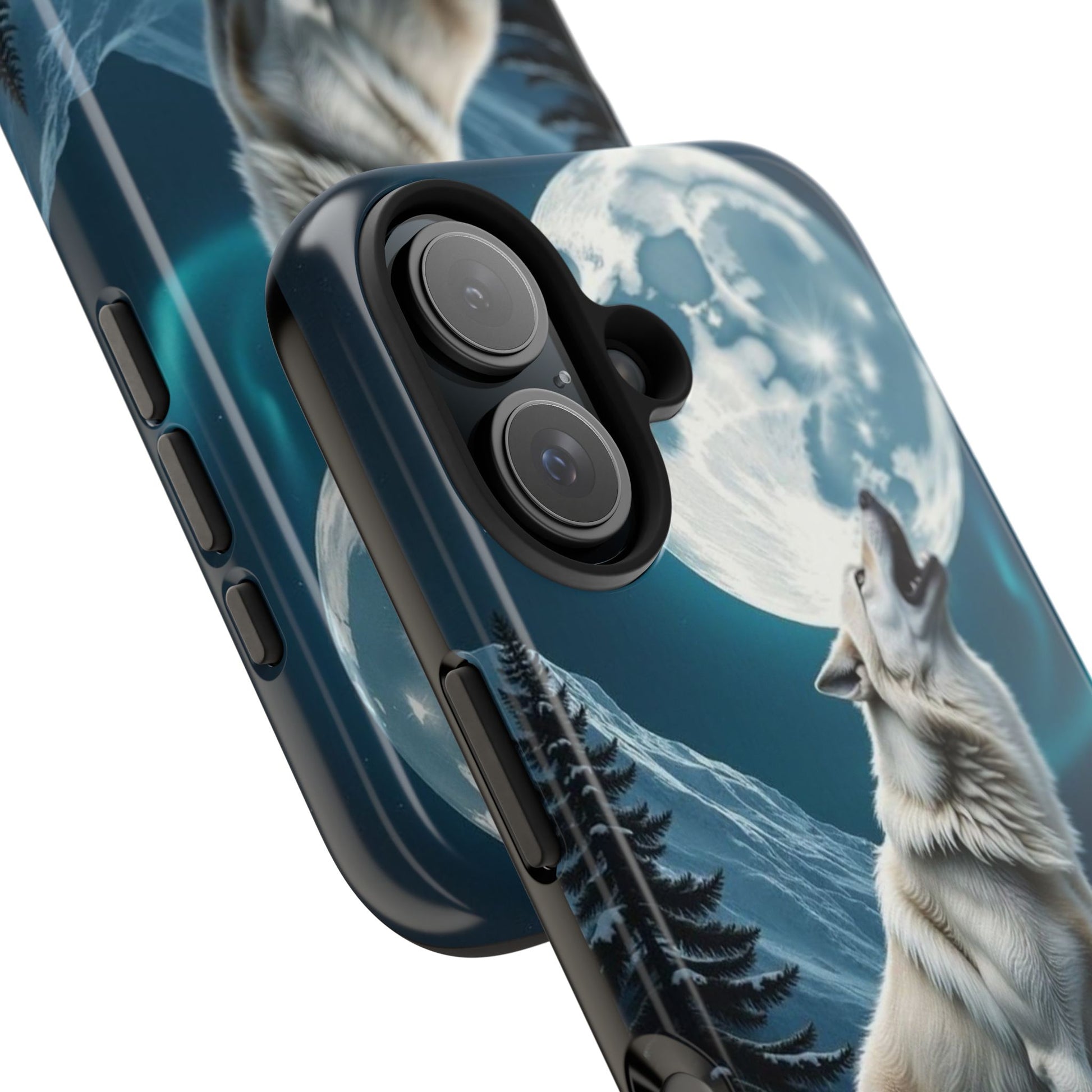 Howling Wolf Theme Phone Cases for iPhones & Samsung Phones