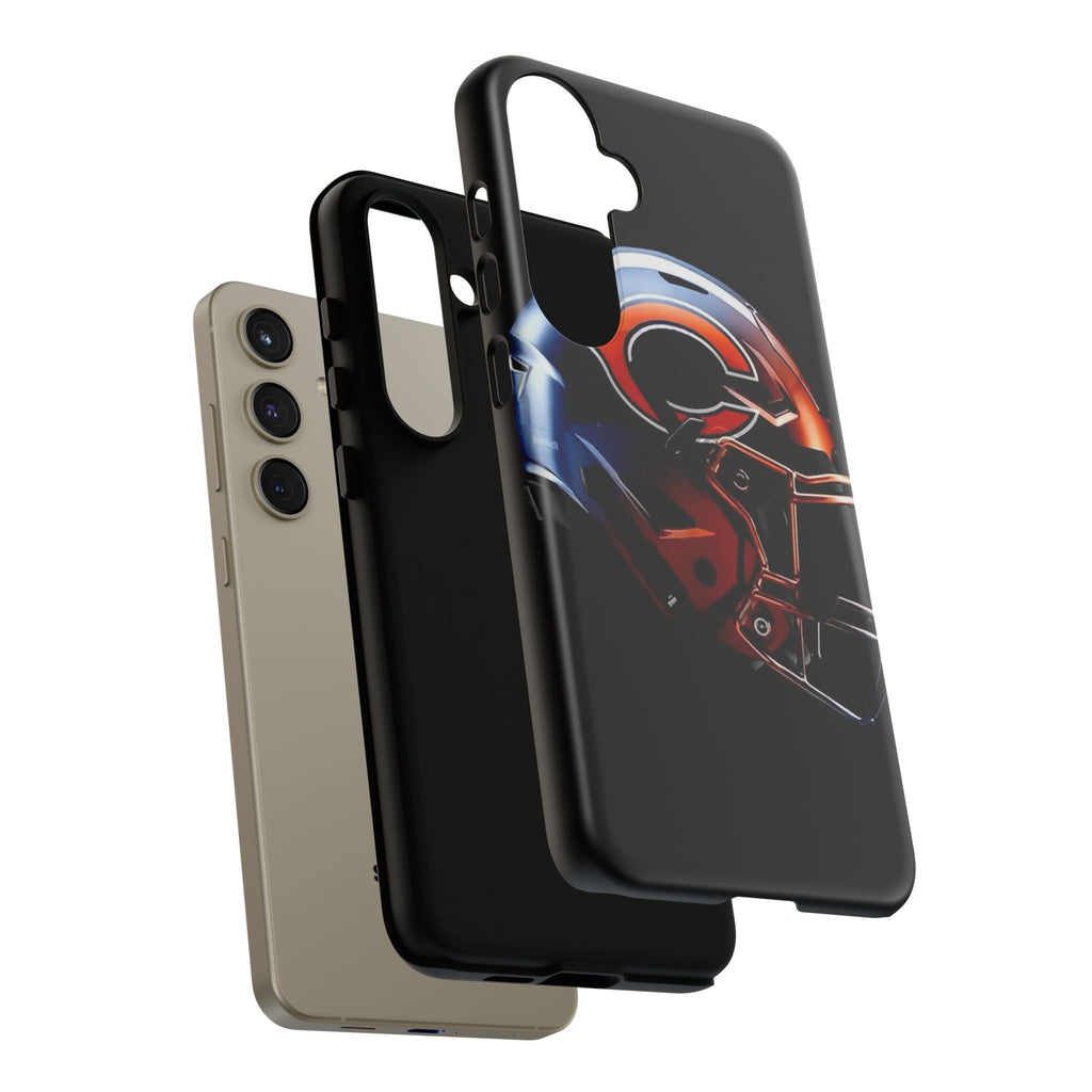 Football Helmet Chicago Bears Phone Case, Tough Cases for iPhones, Samsung, and Pixel