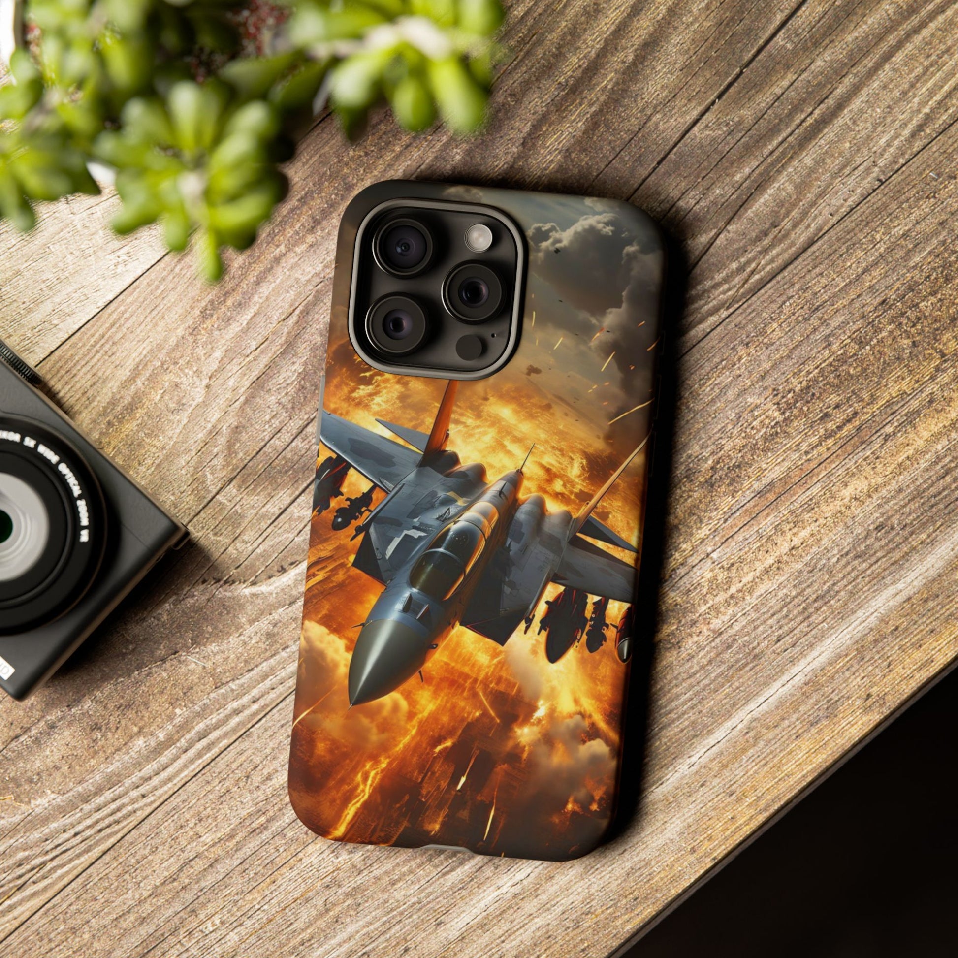 F-15 Fighter Jet Tough Cases for iPhones, Samsung, and Pixel