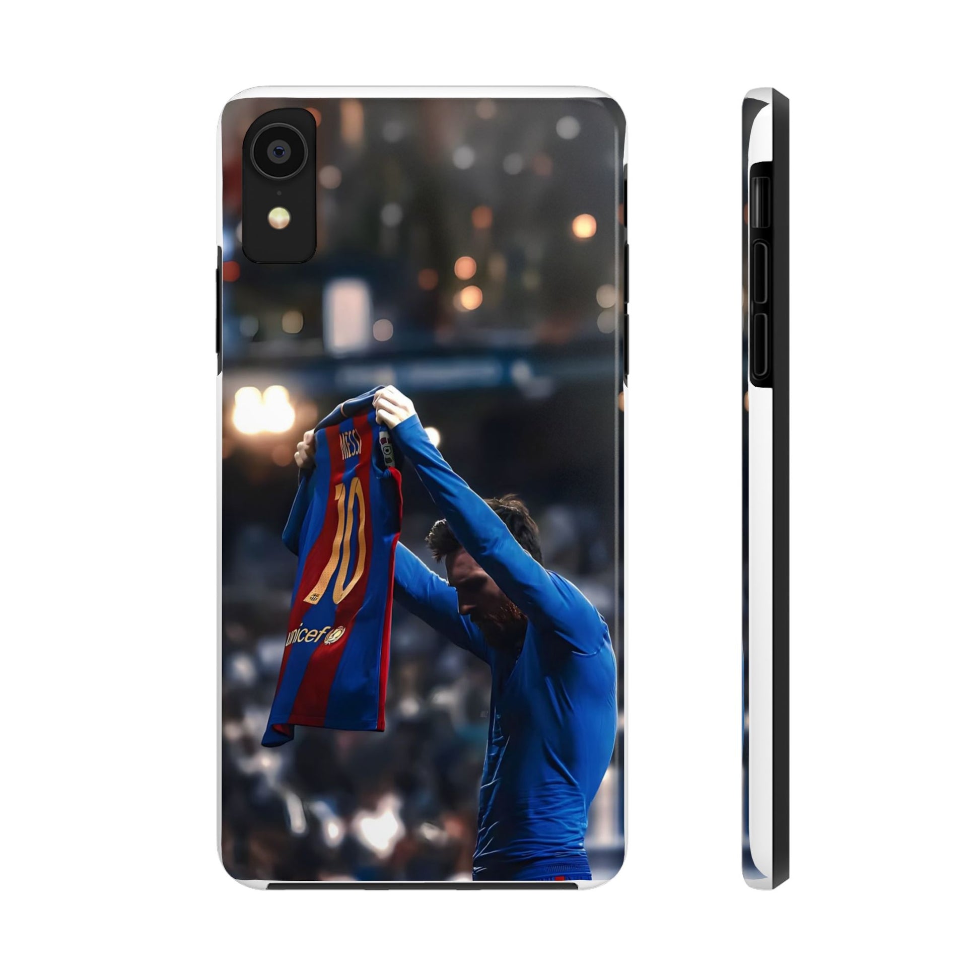 Soccer Champ Messi Tough Phone Cases for Iphones & Samsung Phones Durable