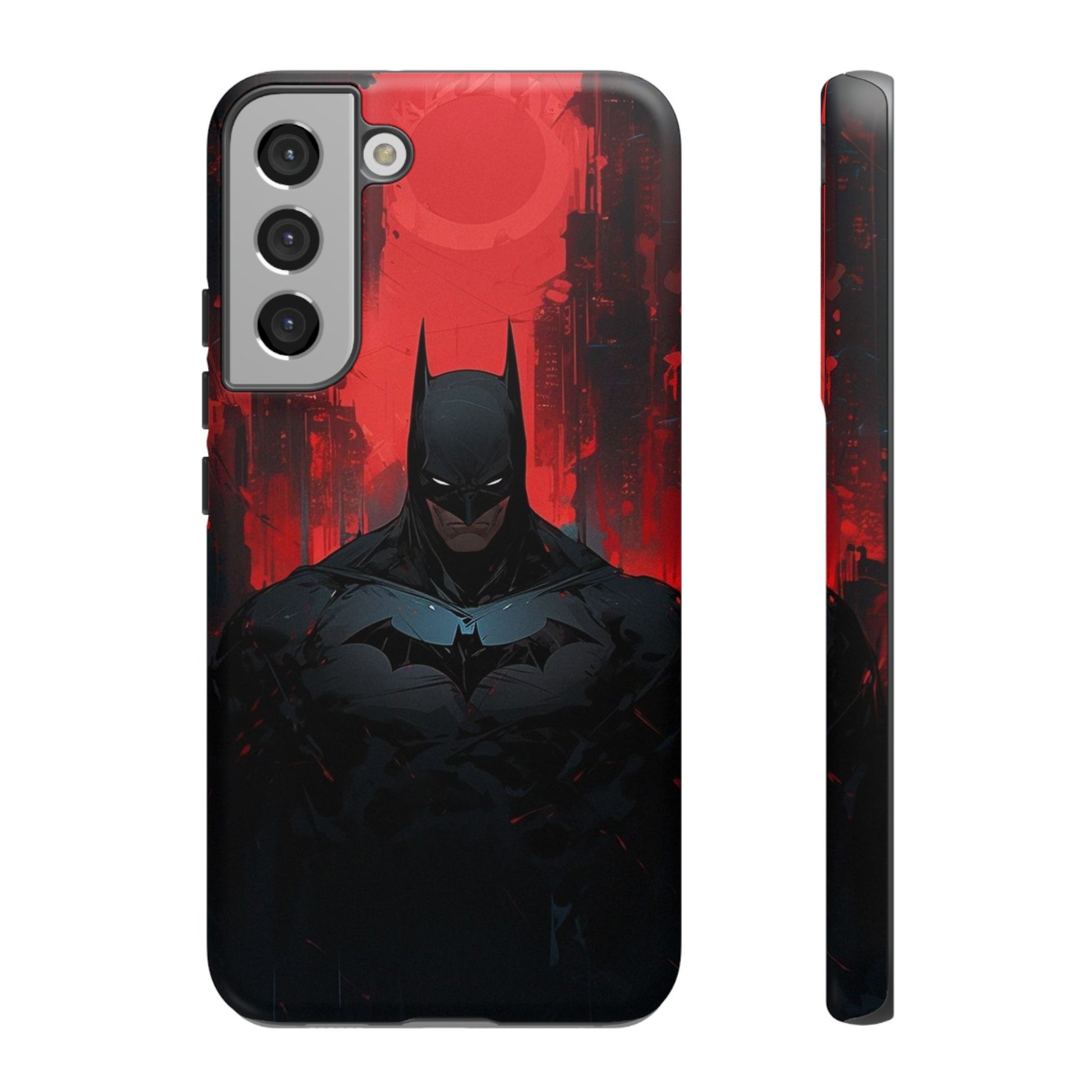 The Dark Knight Batman Tough Cases for iPhones, Samsung, and Pixel