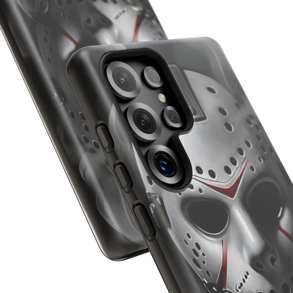 Friday the 13th Jason's Mask Tough Cases for iPhones, Samsung, and Pixel