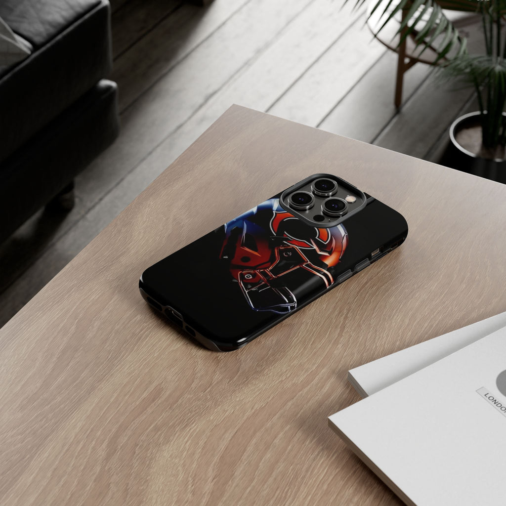 Football Helmet Chicago Bears Phone Case, Tough Cases for iPhones, Samsung, and Pixel