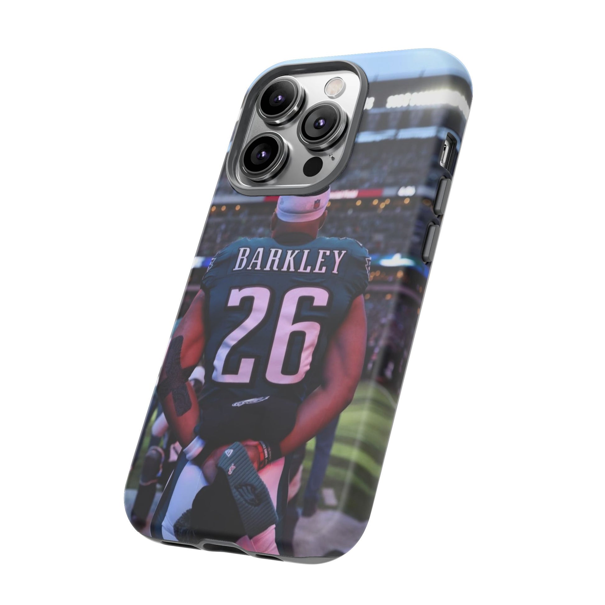 Eagles Football Saquon Barkley Tough Cases for iPhones, Samsung, and Pixel