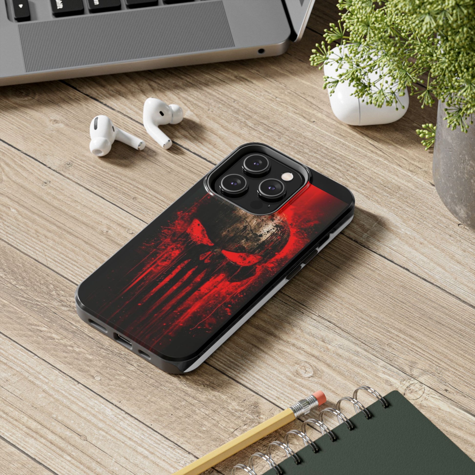 Comic Book Skull Art Phone Cases for iPhone & Samsung Galaxy Phones
